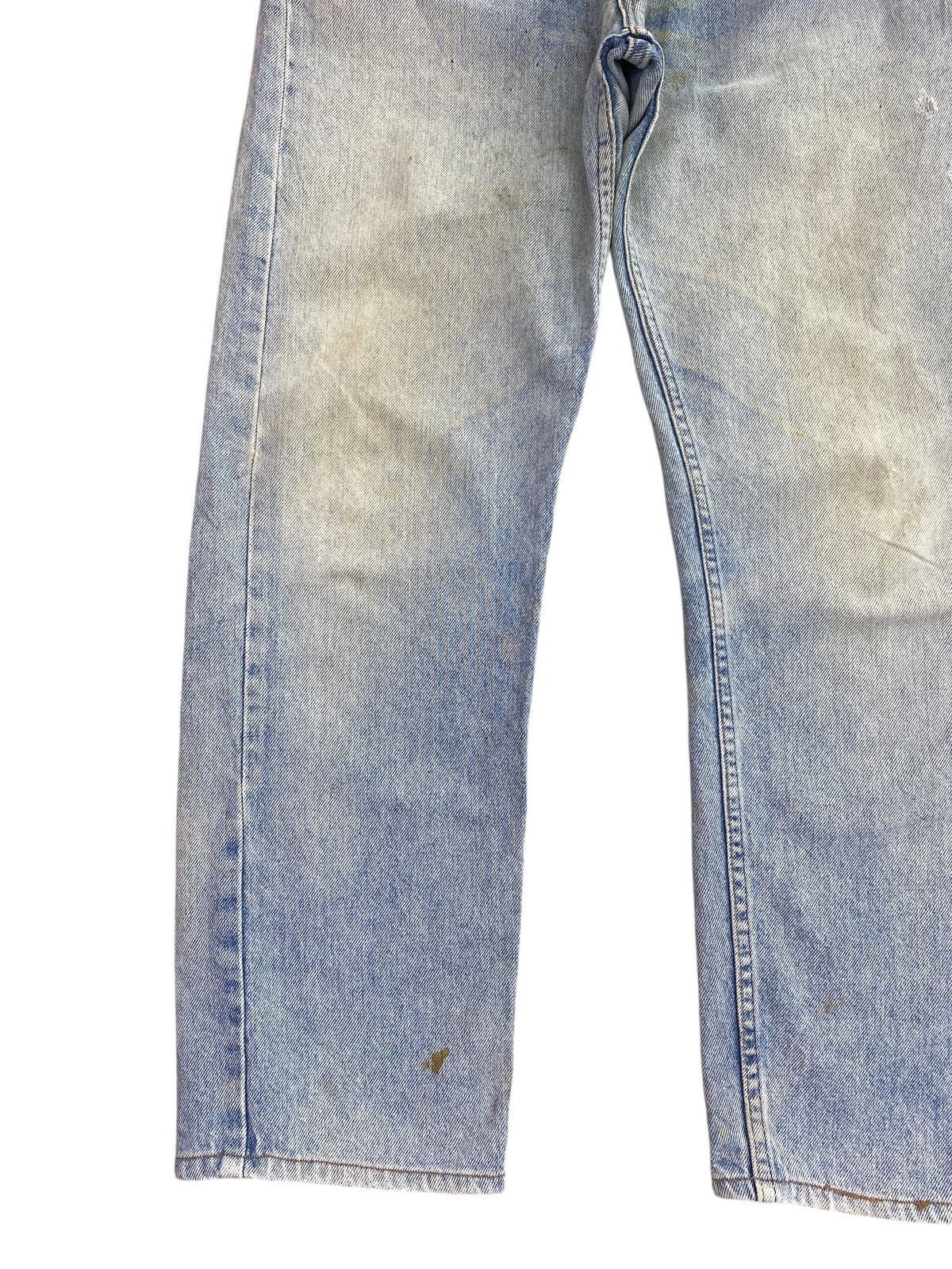 Levi's Levi’s Vintage Acid Blue Wash Style Distressed Jeans Size US 32 / EU 48 - 5 Thumbnail