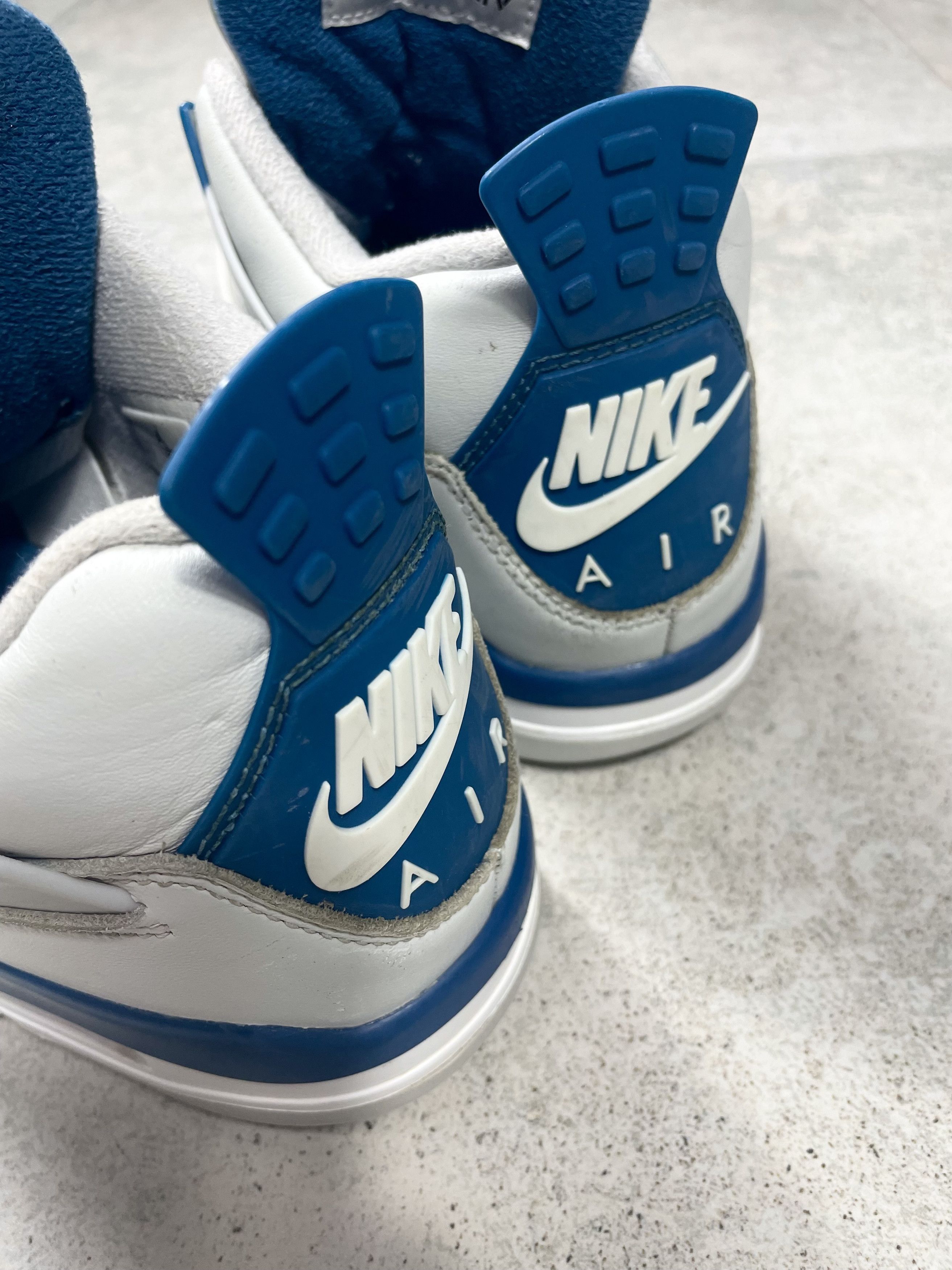 Nike Nike Air Jordan 4 Military Blue Size US 9 / EU 42 - 6 Thumbnail