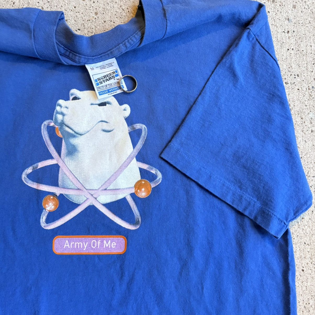 Vintage Vintage 1993 RARE Army Of Me Polar Bear Bjork Tee Size US M / EU 48-50 / 2 - 1 Thumbnail