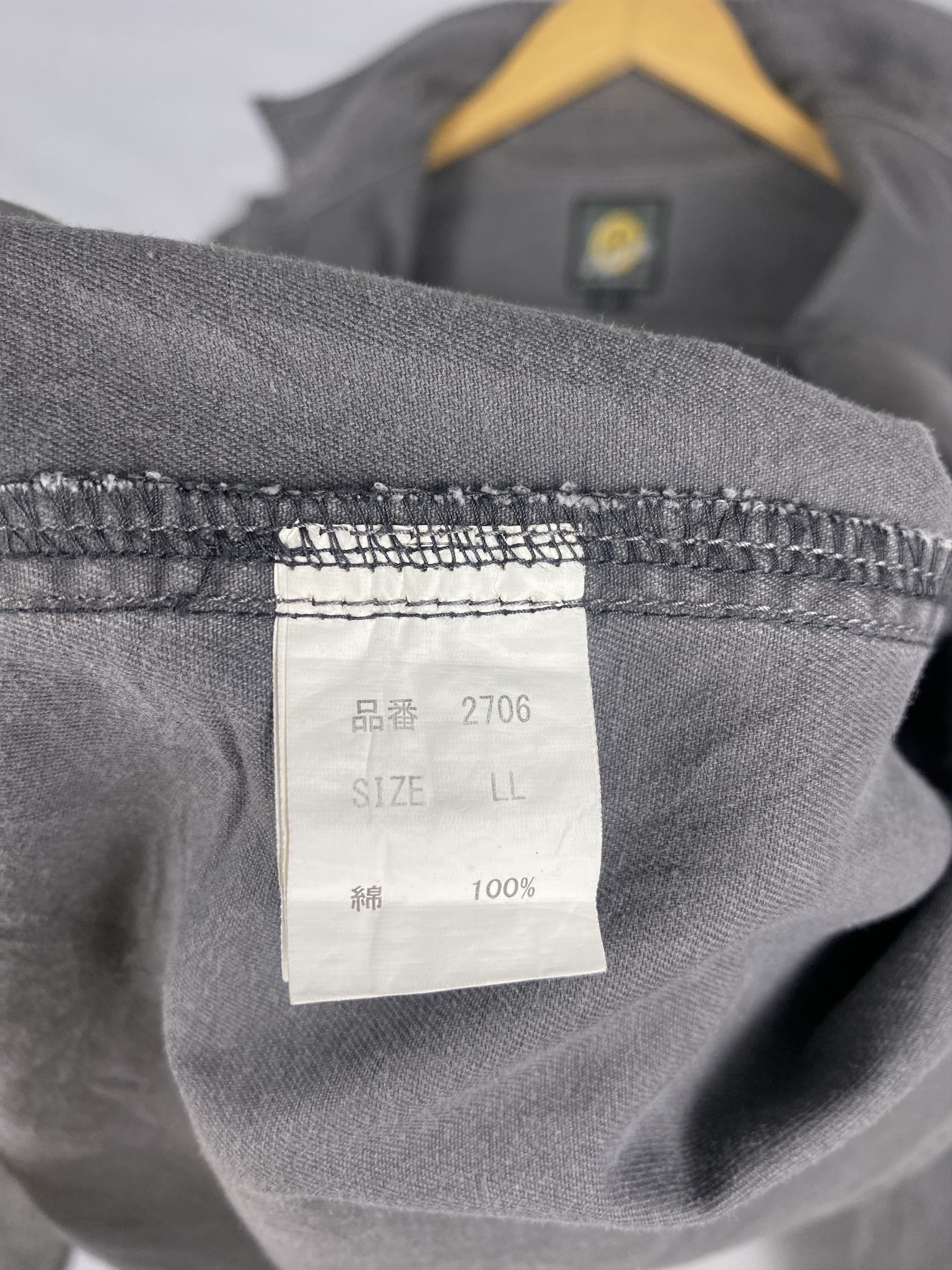 Japanese Brand Vintage Japanese Brand Button Up Twill Workwear Shirt Size US L / EU 52-54 / 3 - 10 Thumbnail