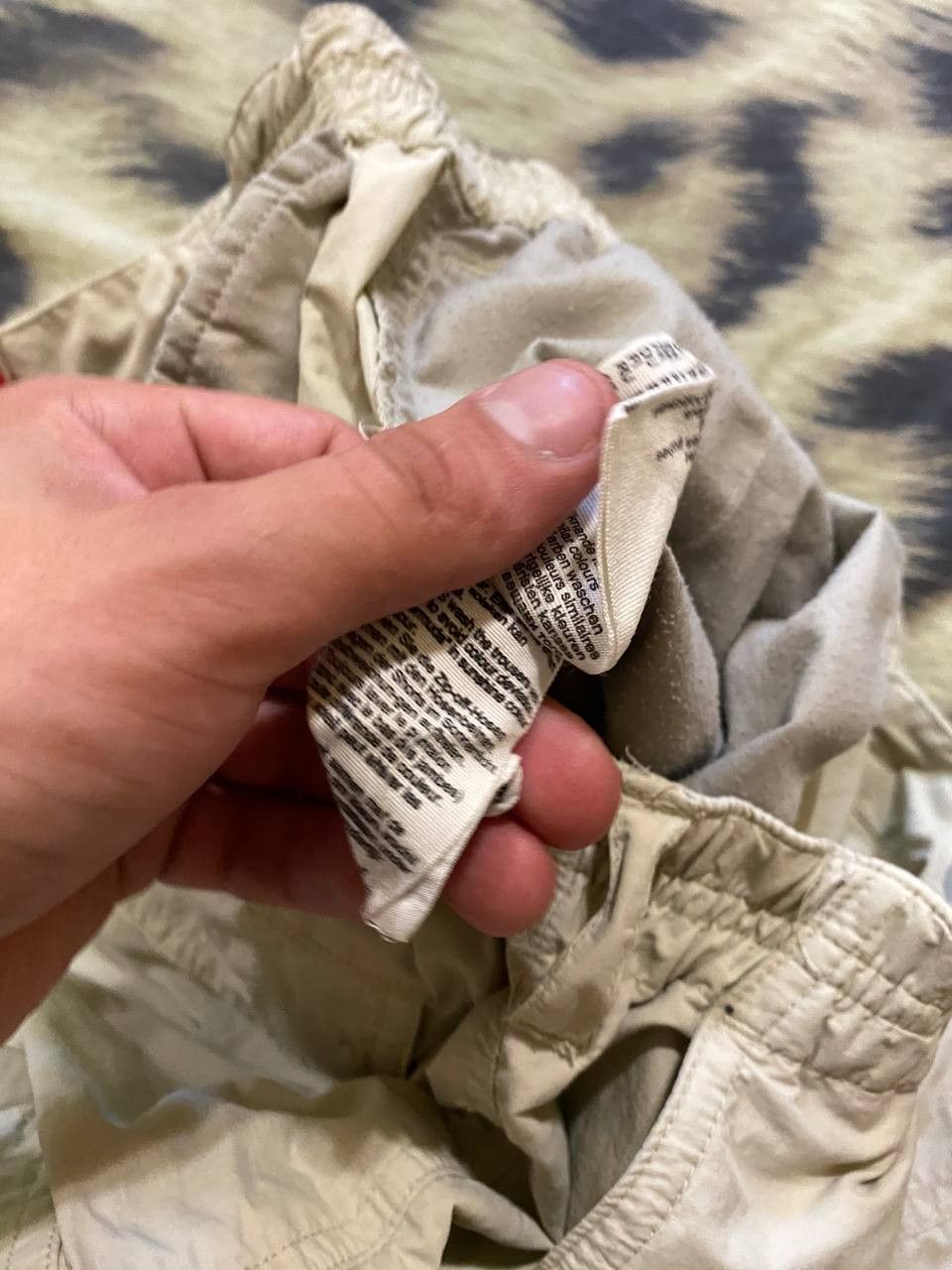 Fjallraven Fjallraven Outdoor Trousers Pants Small Logo Beige SIZE 40 Size US 32 / EU 48 - 19 Thumbnail