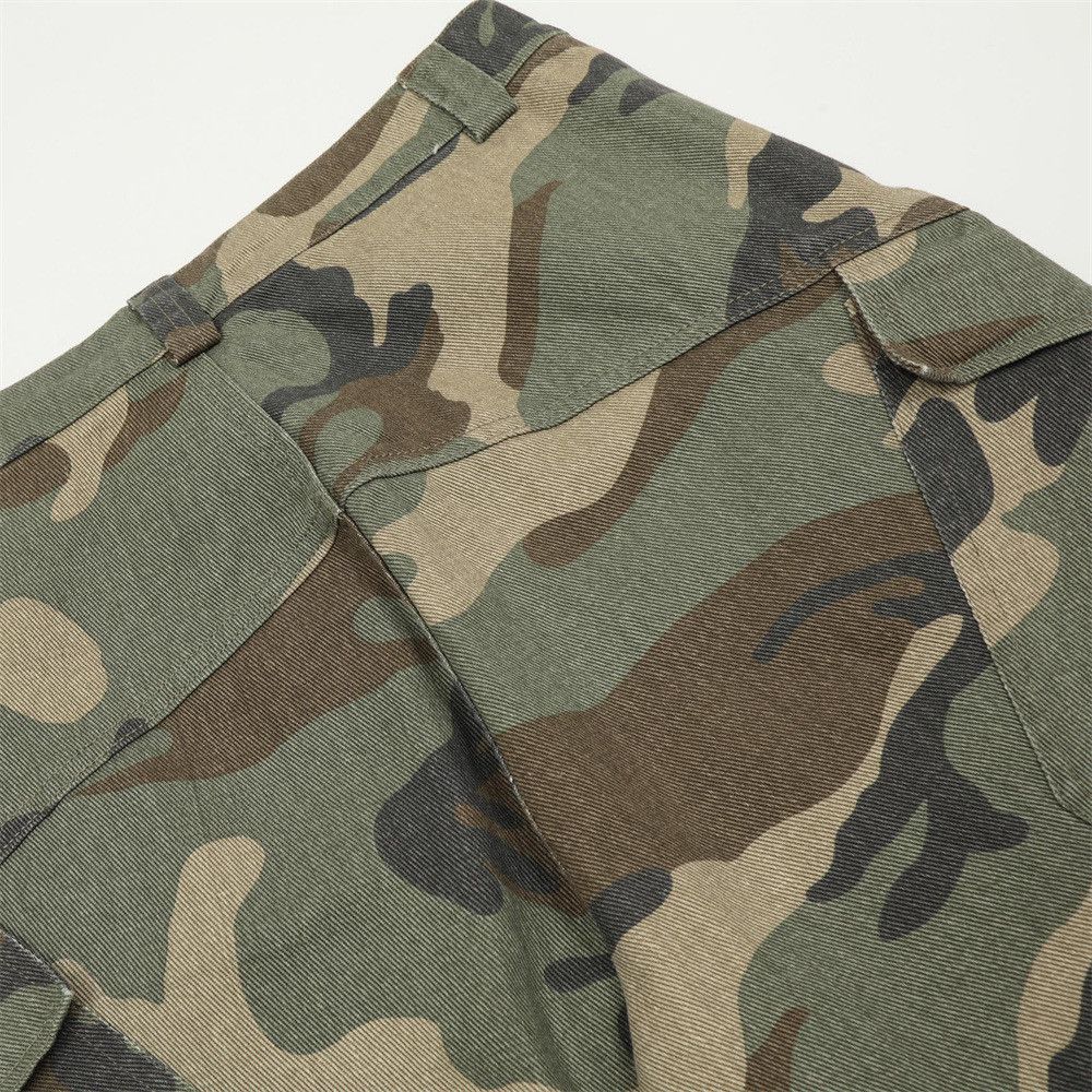 Japanese Brand × Jean American loose camouflage outdoor casual wide-leg trousers Size US 32 / EU 48 - 5 Thumbnail