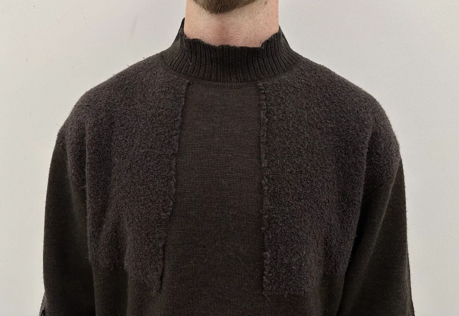 Vintage Vintage Doris Hartwich Germany Avant Garde Sweater Patchwork Size US L / EU 52-54 / 3 - 2 Thumbnail