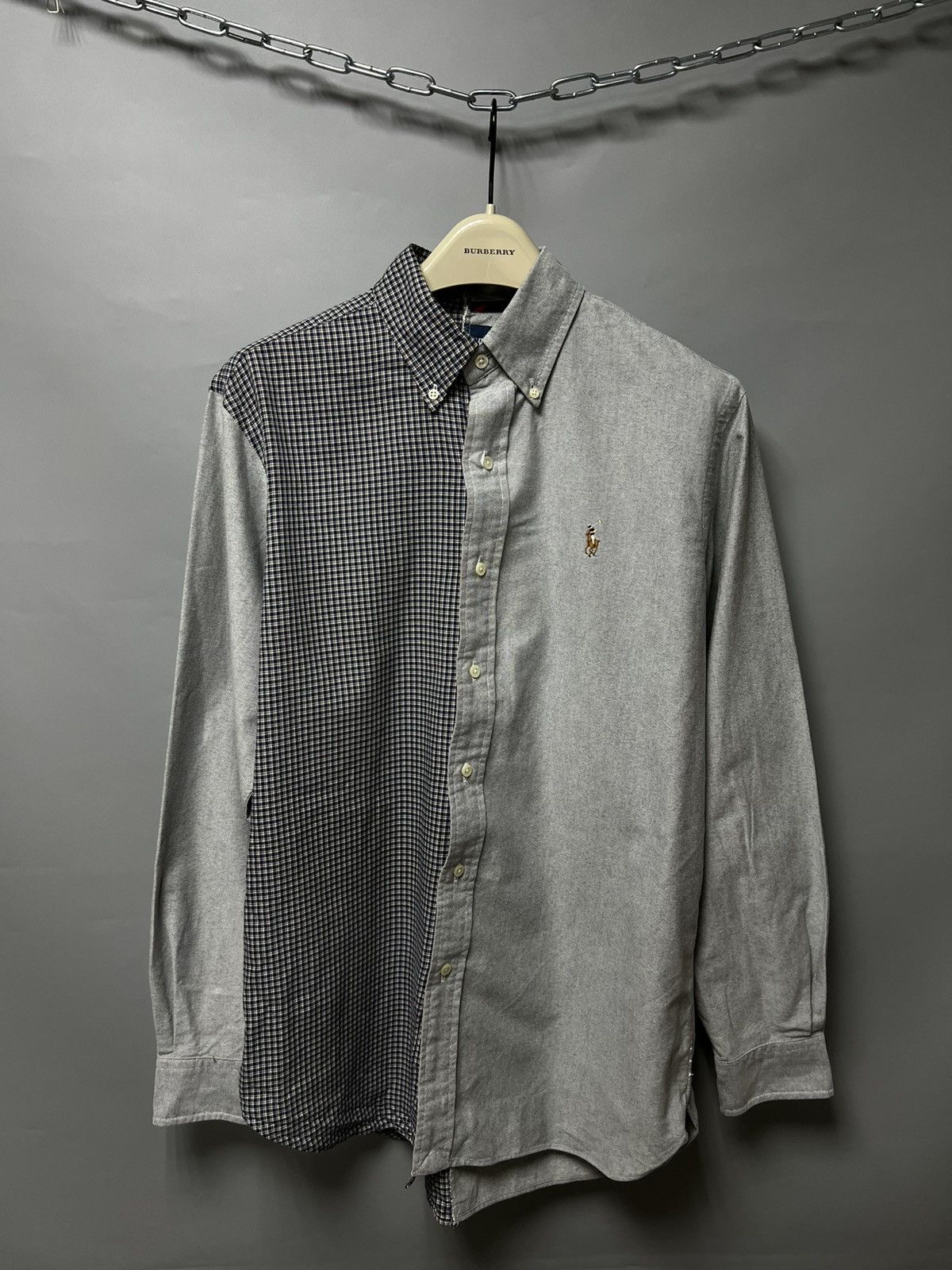 Polo Ralph Lauren Polo Ralph Lauren Custom Shirt Button Up Hand Made Vintage Size US S / EU 44-46 / 1 - 1 Thumbnail