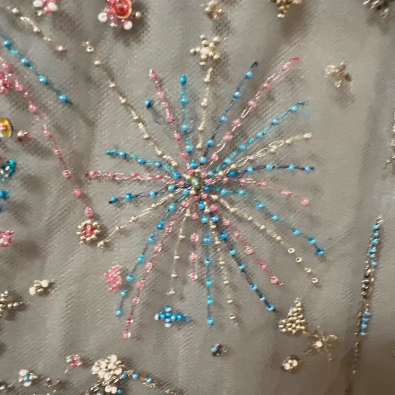 Valentino Valentino Blue studded bead dress Size M / US 6-8 / IT 42-44 - 5 Thumbnail
