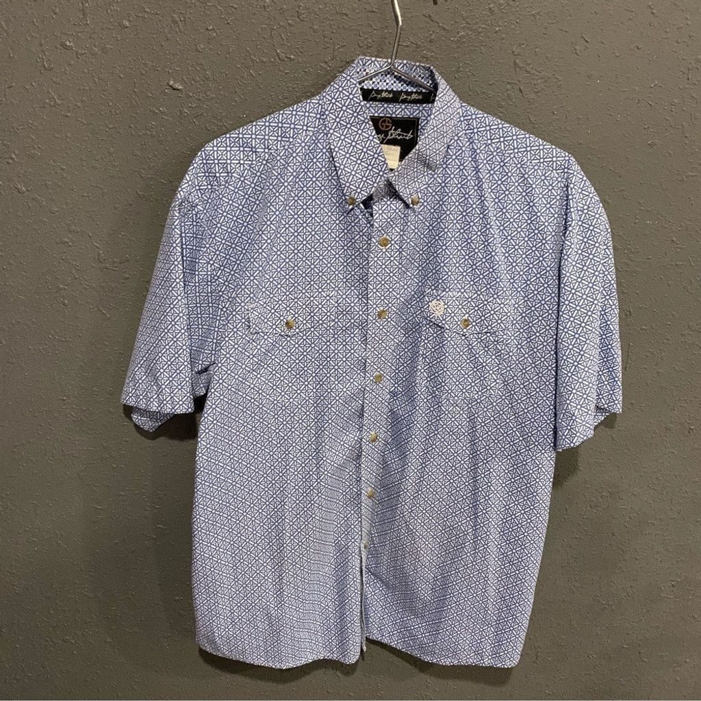 Wrangler Men’s George Straight Wrangler Western Button Down Shirt Size US L / EU 52-54 / 3 - 1 Thumbnail