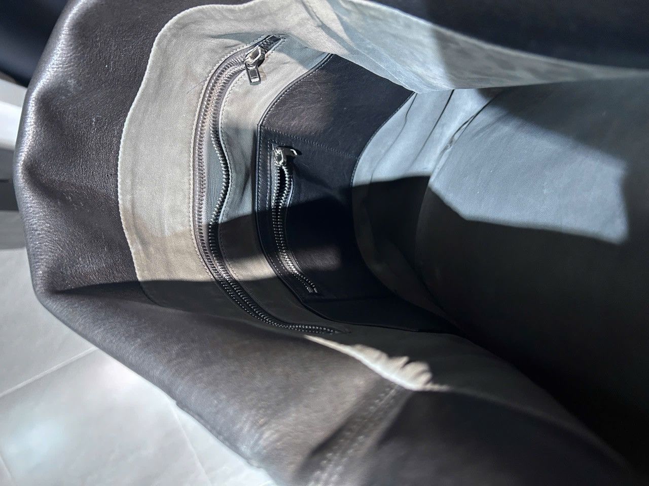 Rick Owens Rick Owens “ Walrus ” Shoulder Leather Bag Size ONE SIZE - 4 Thumbnail
