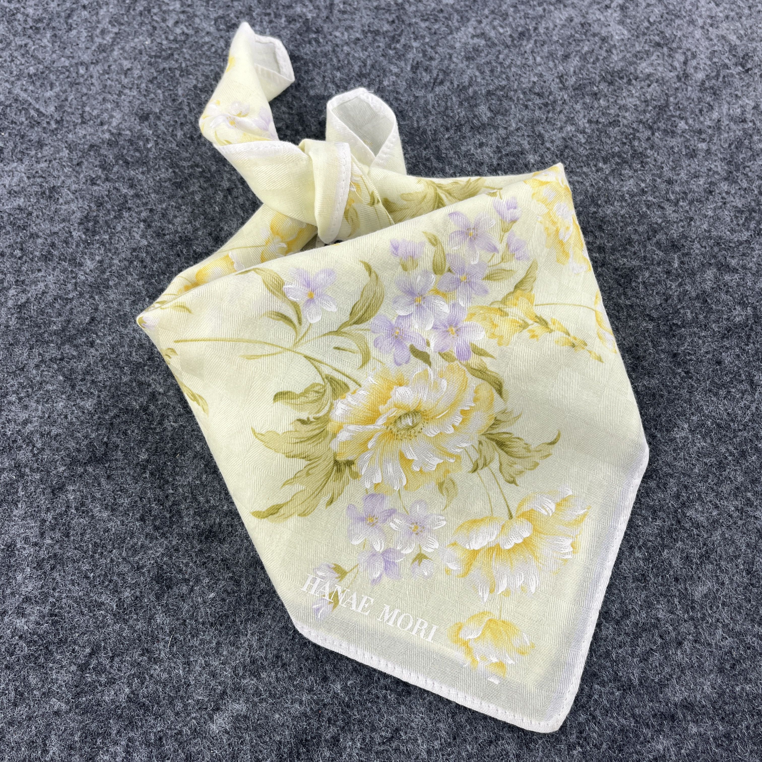 Japanese Brand Hanae Mori Bandana / Handkerchief / Neckerchief B040 Size ONE SIZE - 8 Thumbnail