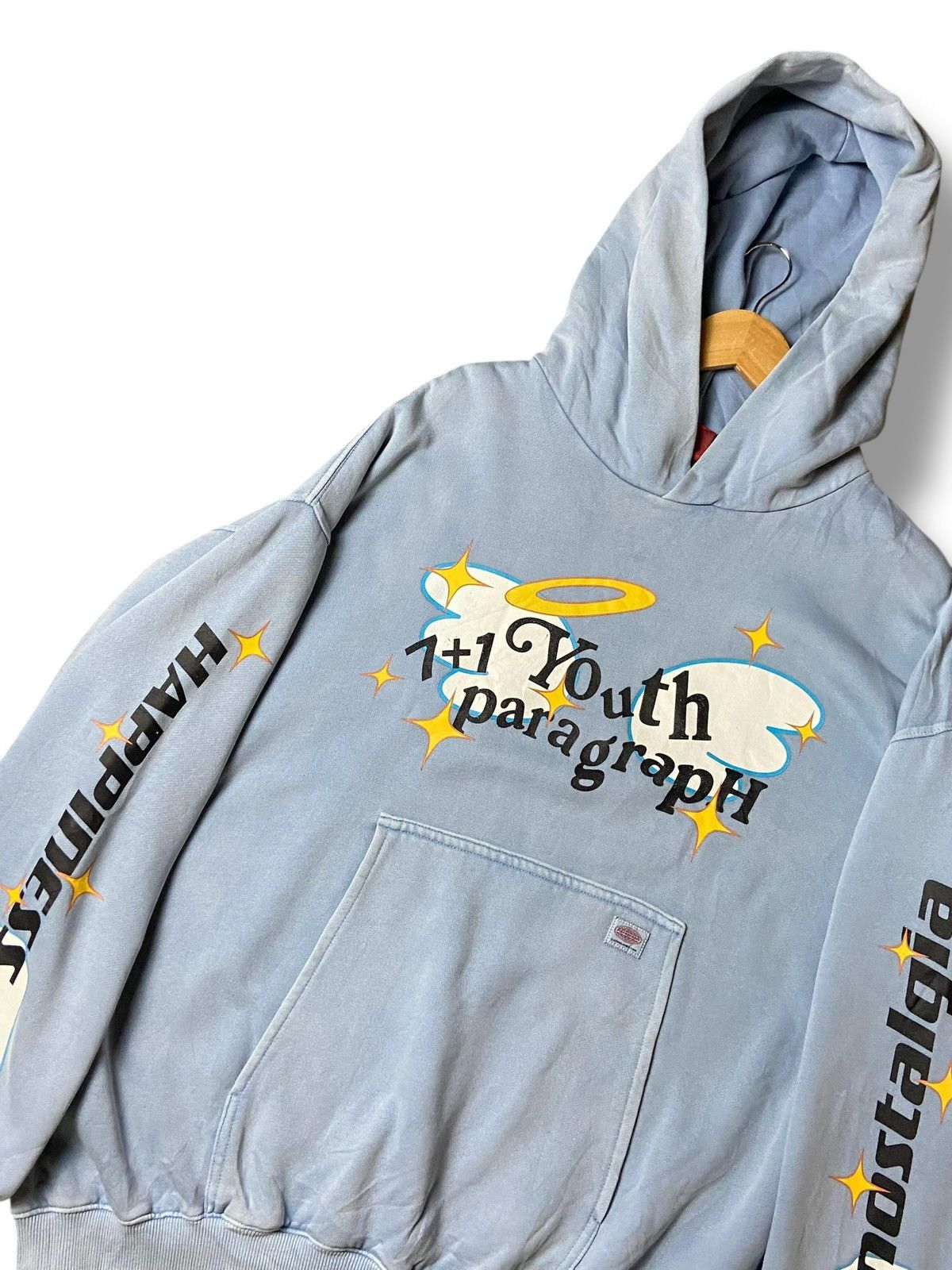 Japanese Brand × Vintage PARAGRAPH Angel Wings Dying Pullover Hoodies (129) Size US L / EU 52-54 / 3 - 6 Thumbnail