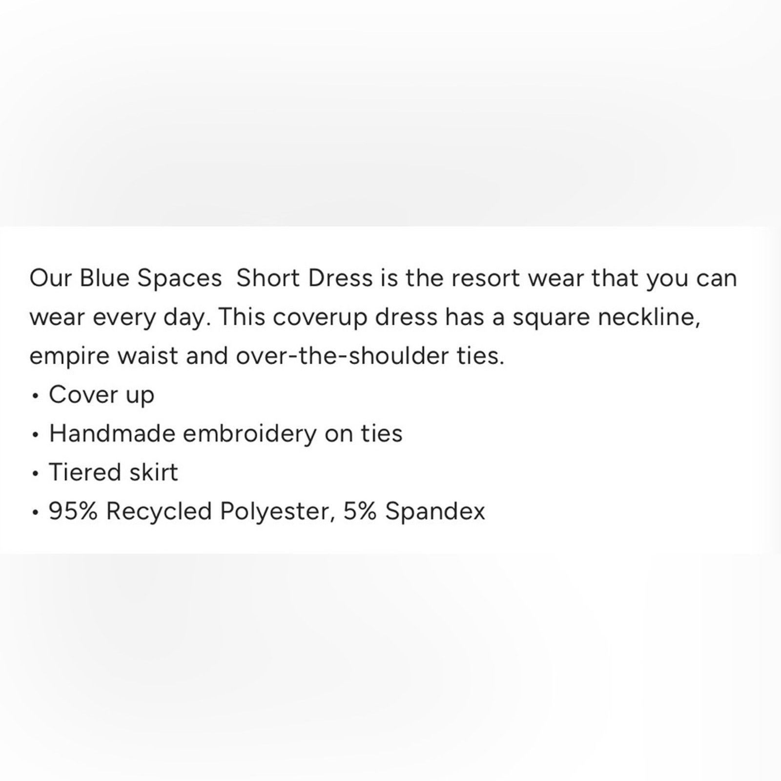 & Other Stories Cosita Linda Floral Blue Short Dress, Size M Retail P $190 Size M / US 6-8 / IT 42-44 - 3 Thumbnail