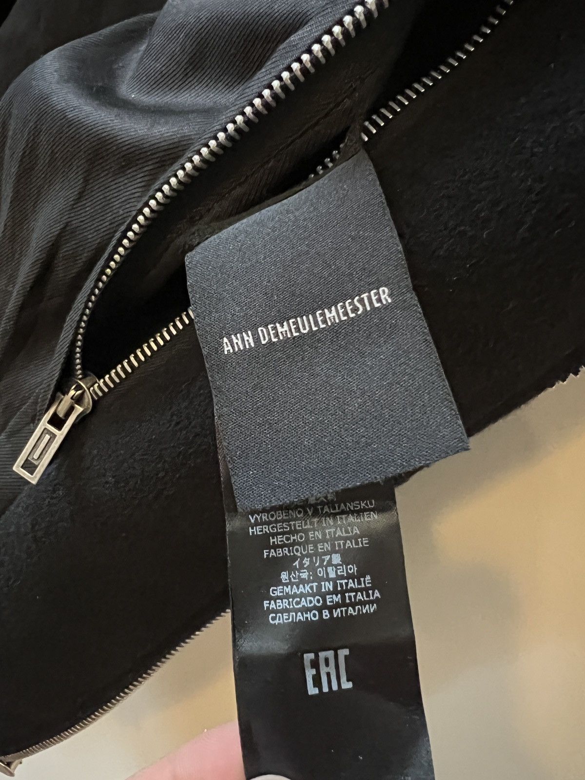 Ann Demeulemeester Ann Demeulemeester Barbara Wool Bomber Jacket - AW23 Size US S / EU 44-46 / 1 - 11 Thumbnail