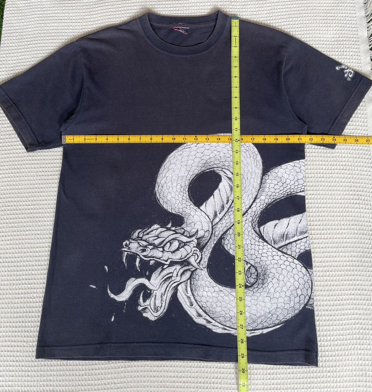 JNCO Rare‼️Vintage 90s Sun Faded🔥JNCO🔥Dragon Fly Faded Tee Size US L / EU 52-54 / 3 - 5 Thumbnail