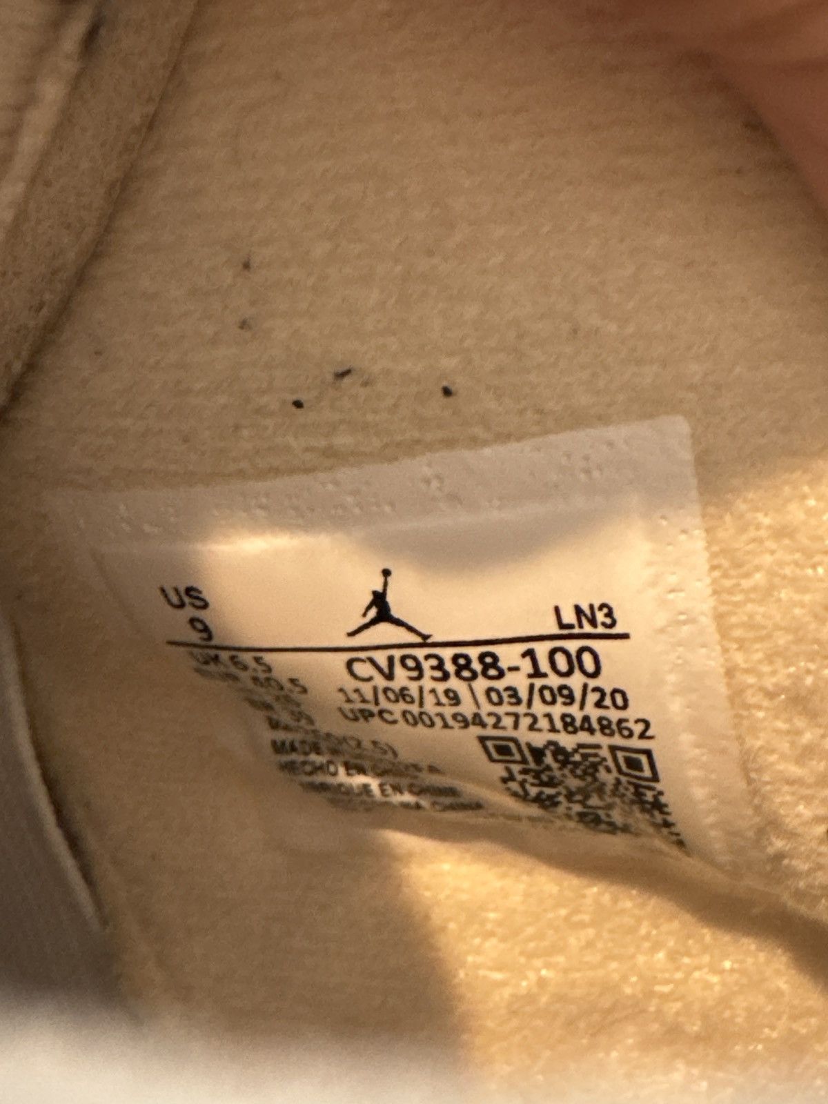 Off-White Off White Air Jordon 4 Retro Size US 9 / IT 39 - 12 Thumbnail