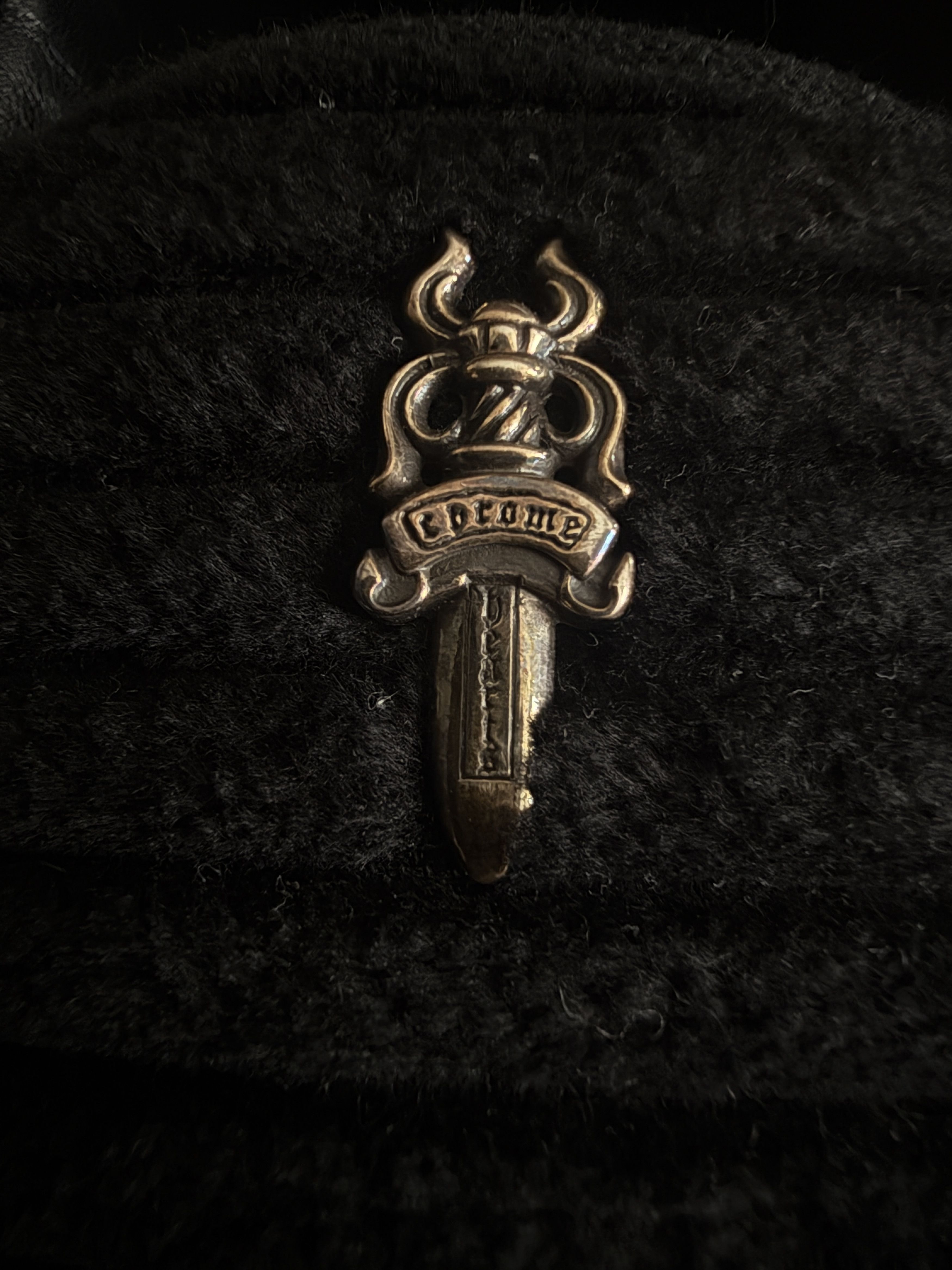 Chrome Hearts Chrome Hearts Black Corduroy Dagger Slippers Size US 7 / EU 40 - 6 Thumbnail