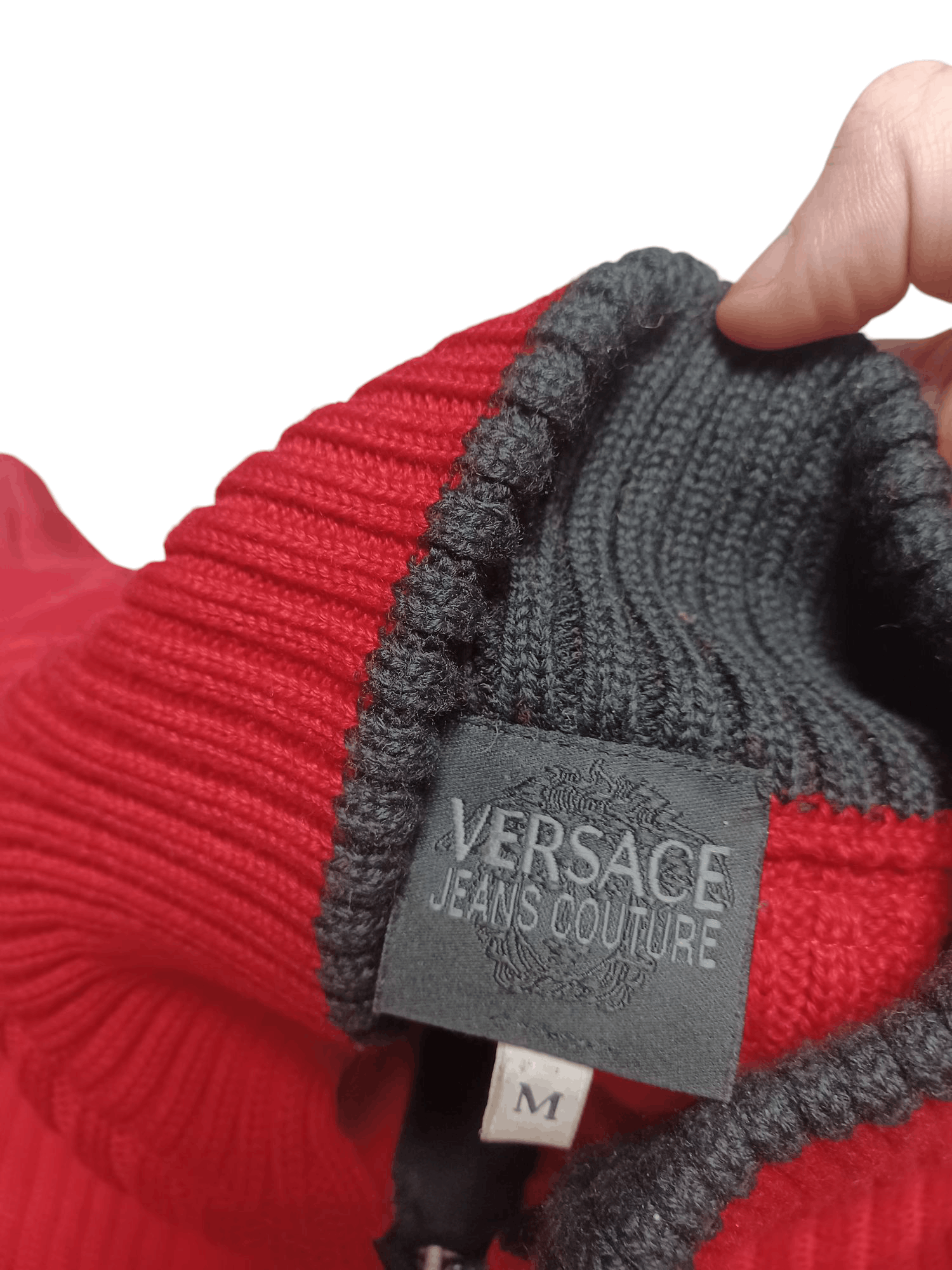 Versace Jeans Couture VERSACE JEANS COUTURE VINTAGE 00S WOOL MADE IN ITALY SWEATER Size US M / EU 48-50 / 2 - 5 Thumbnail