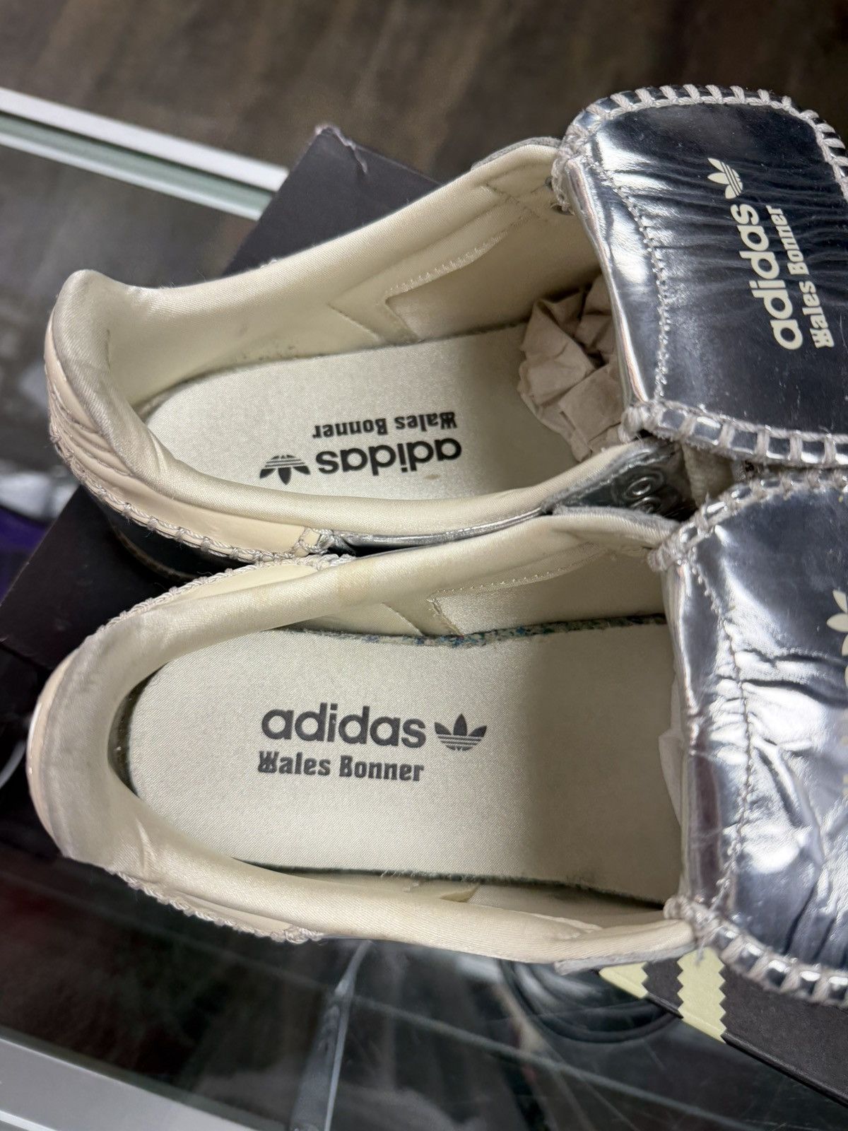 Adidas × Wales Bonner Adidas Wales Bonner Samba Silver 9.5 Size US 9.5 / EU 42-43 - 2 Thumbnail
