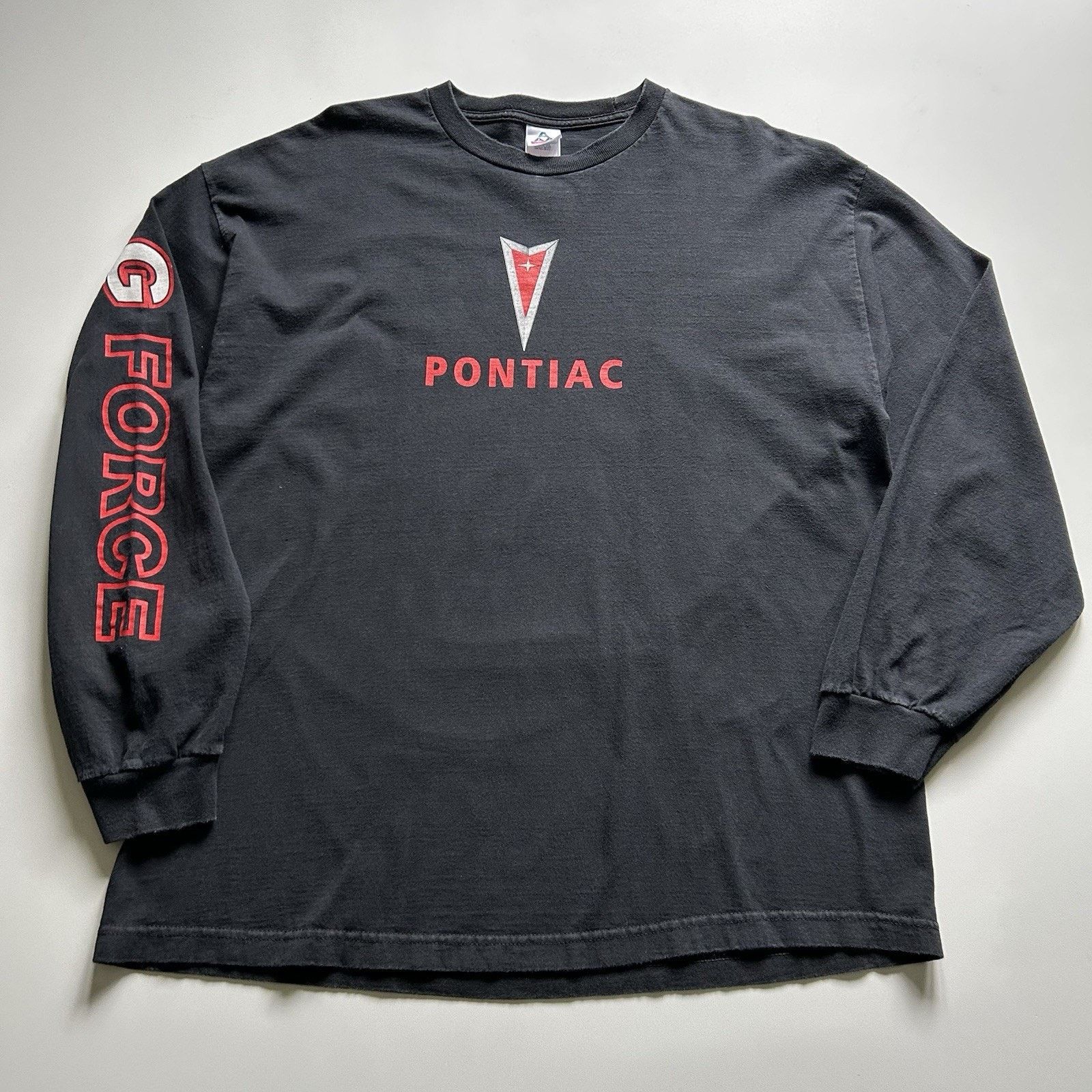 Ford × Vintage Vintage Y2K Pontiac T Shirt Long Sleeve 2XL Promo Graphic Size US XXL / EU 58 / 5 - 1 Thumbnail
