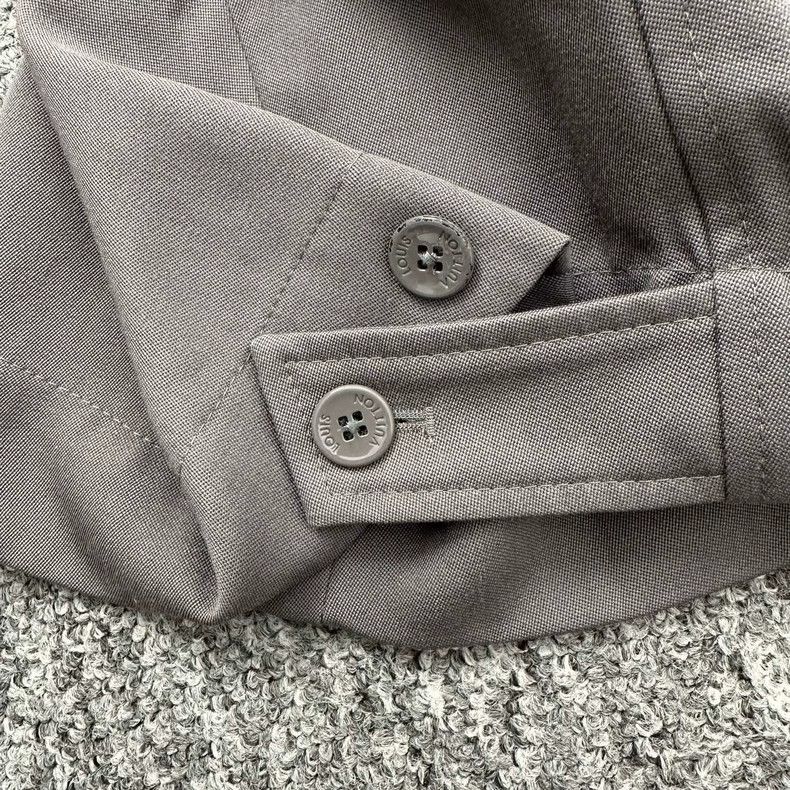Louis Vuitton Louis Vuitton size US 60 Wool Show Grey Loose Wide Leg Pan Size US 44 / EU 60 - 6 Thumbnail