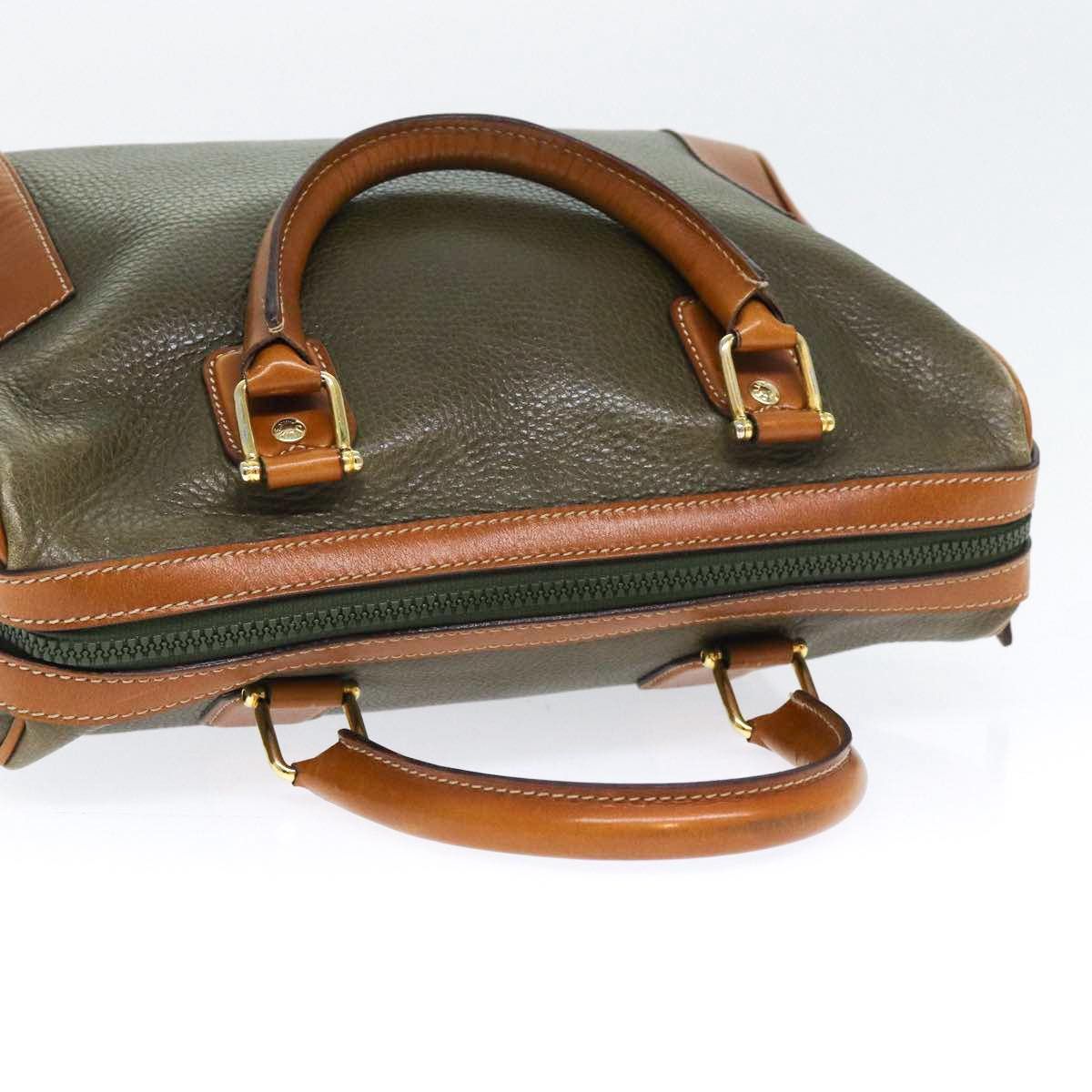 Celine CELINE Boston Bag Leather Khaki Gold Size ONE SIZE - 6 Thumbnail