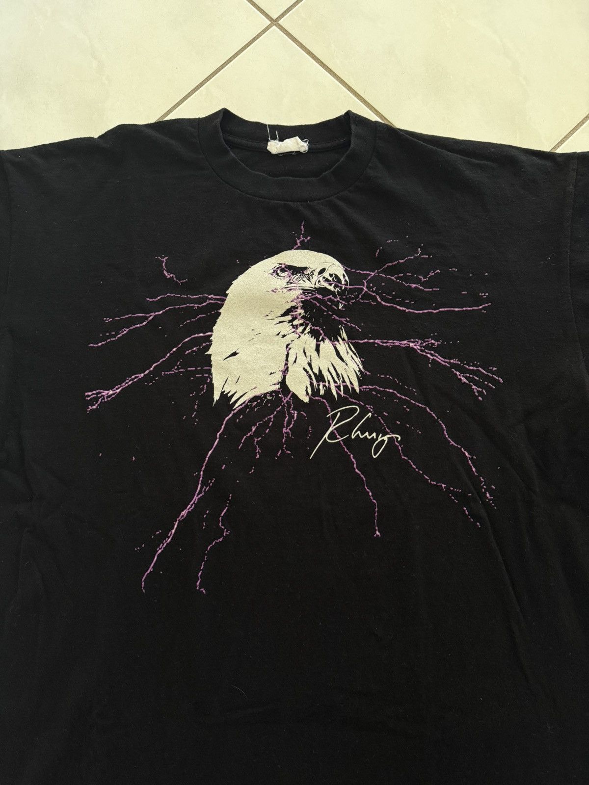 Rhude Rhuigi Eagle Lightning Tee XL Size US XL / EU 56 / 4 - 2 Thumbnail