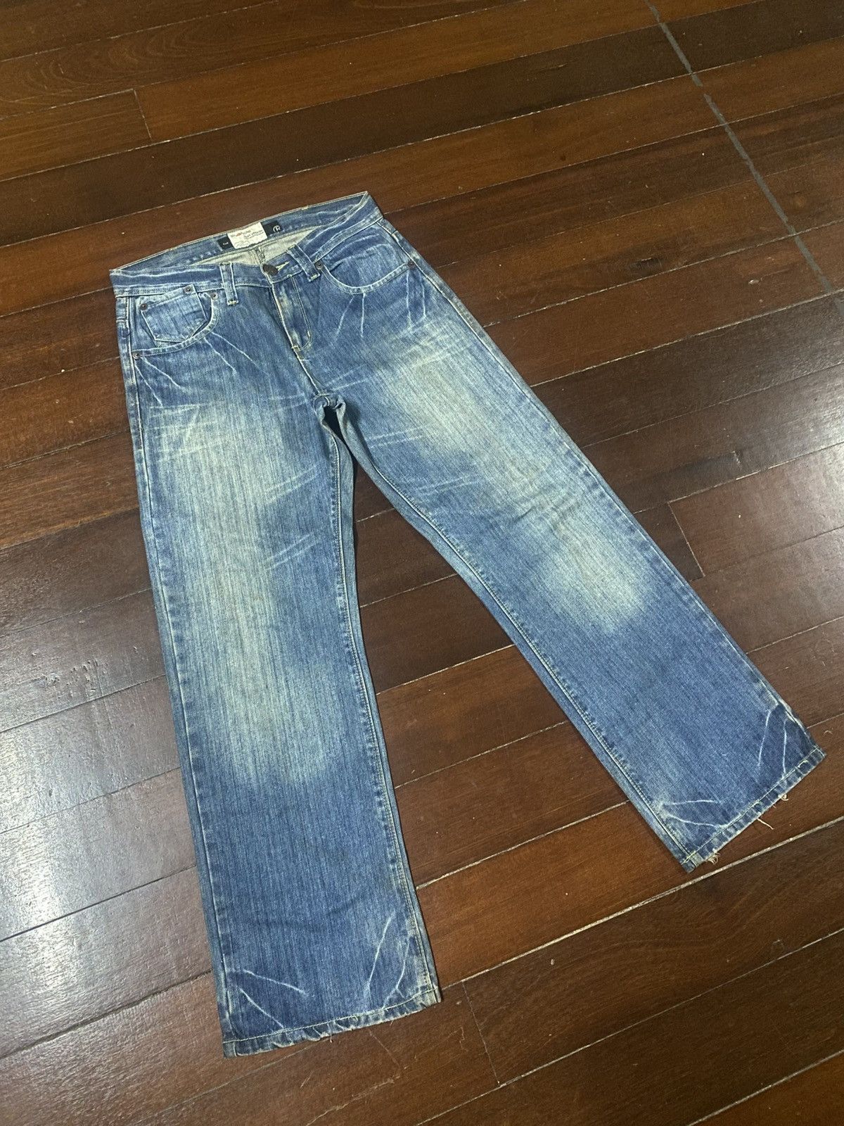 Energie Rare vintage y2k Energie mud wash faded jeans baggy wide Size US 34 / EU 50 - 11 Thumbnail
