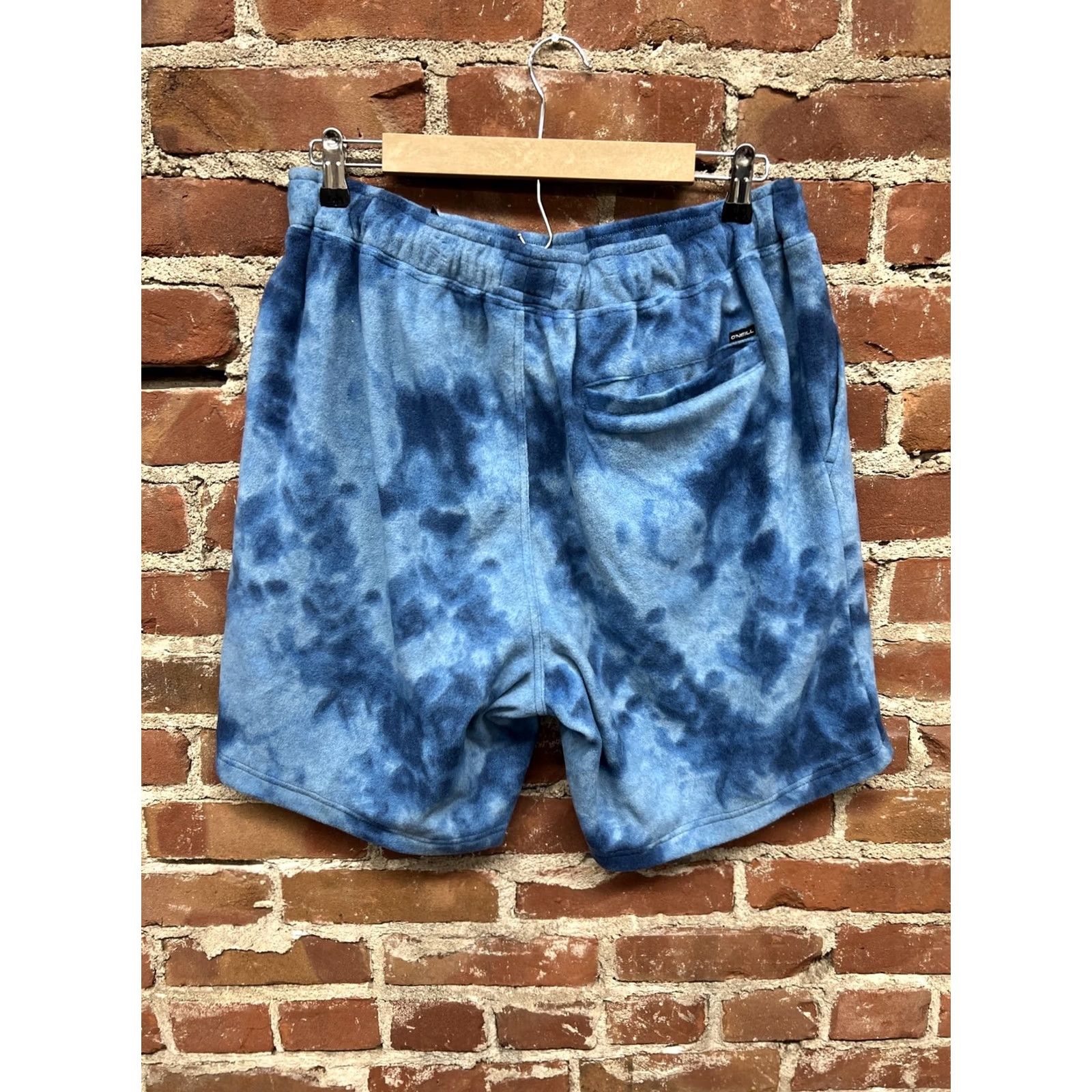 O'Neill O'Neill Mens Shorts Elastic Fleece 2XL New Blue 19" Bavaro Vintage No Khaki Mens 2XL Size US 39 - 2 Thumbnail