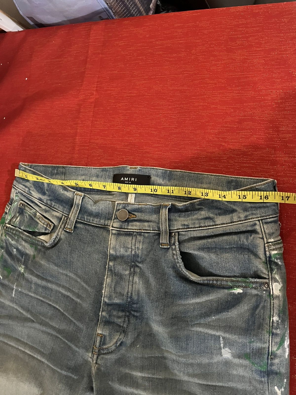 Amiri Amiri Painter Skinny Jeans Sz 34 Size US 34 / EU 50 - 21 Thumbnail
