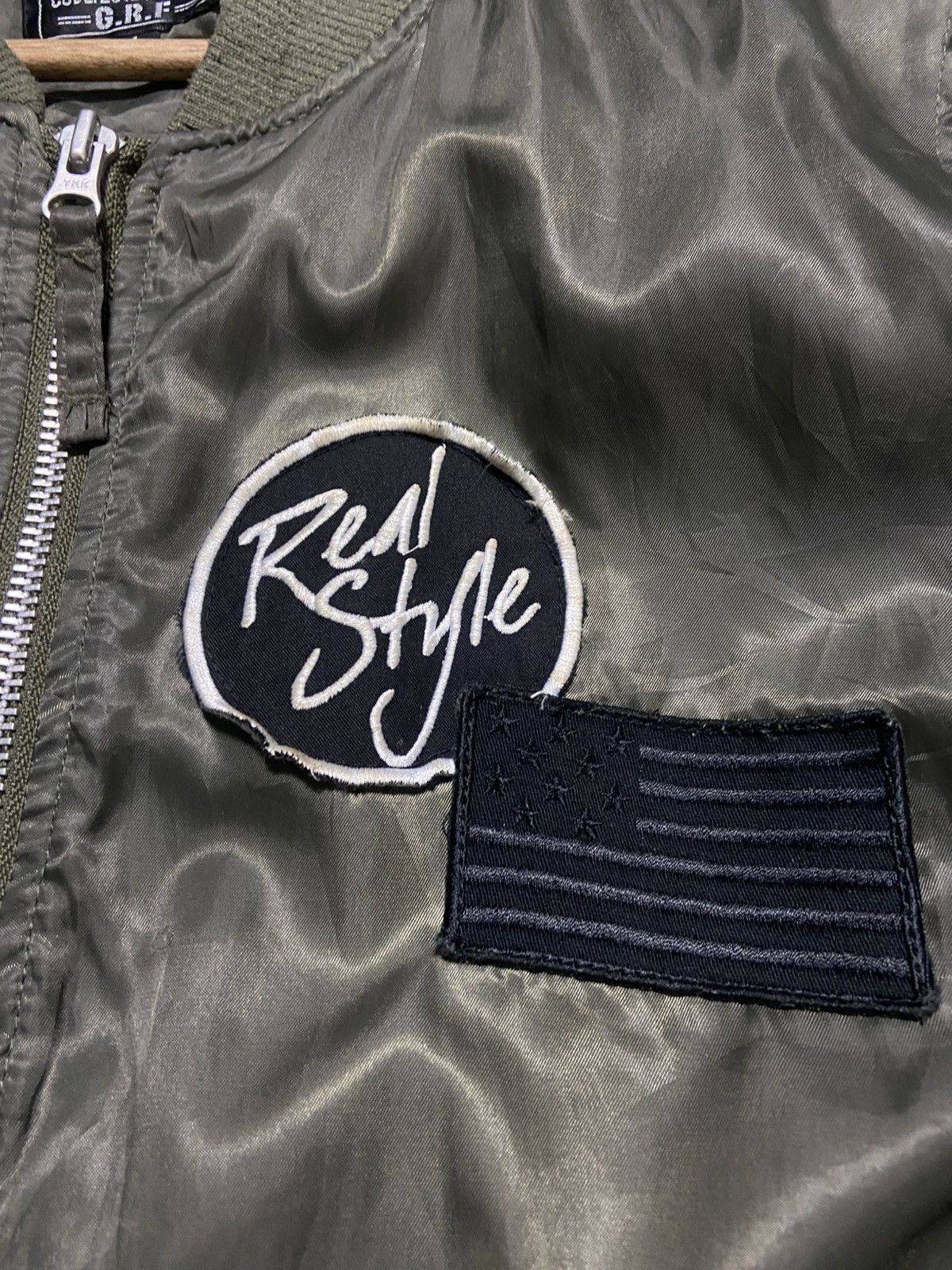 Alpha Industries G.R.F Military Garment Bomber Jacket Size US L / EU 52-54 / 3 - 10 Thumbnail