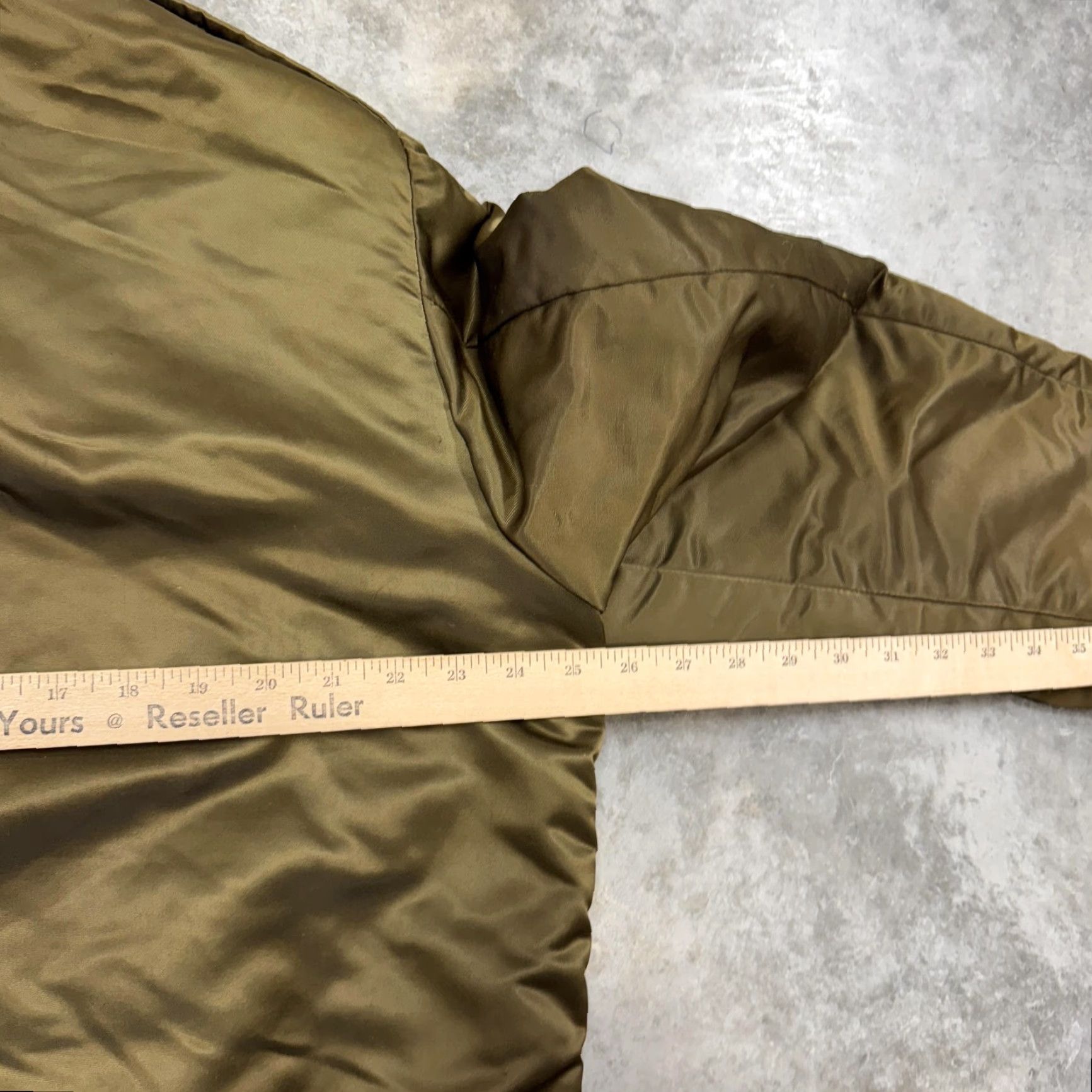 Vintage VINTAGE Fechheimer Bros. Co. Jacket Mens 44 Nylon Bomber Green Fur Collar Insulated Full Zip Size US S / EU 44-46 / 1 - 7 Thumbnail