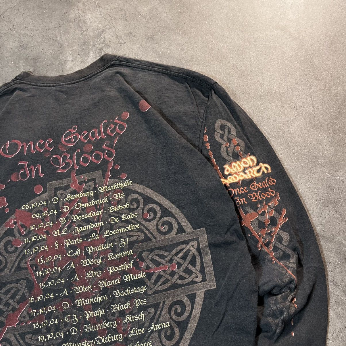Band Tees Amon Amarth 00s Vintage Rock Metal Longsleeve Tee Tshirt Size US XL / EU 56 / 4 - 11 Thumbnail