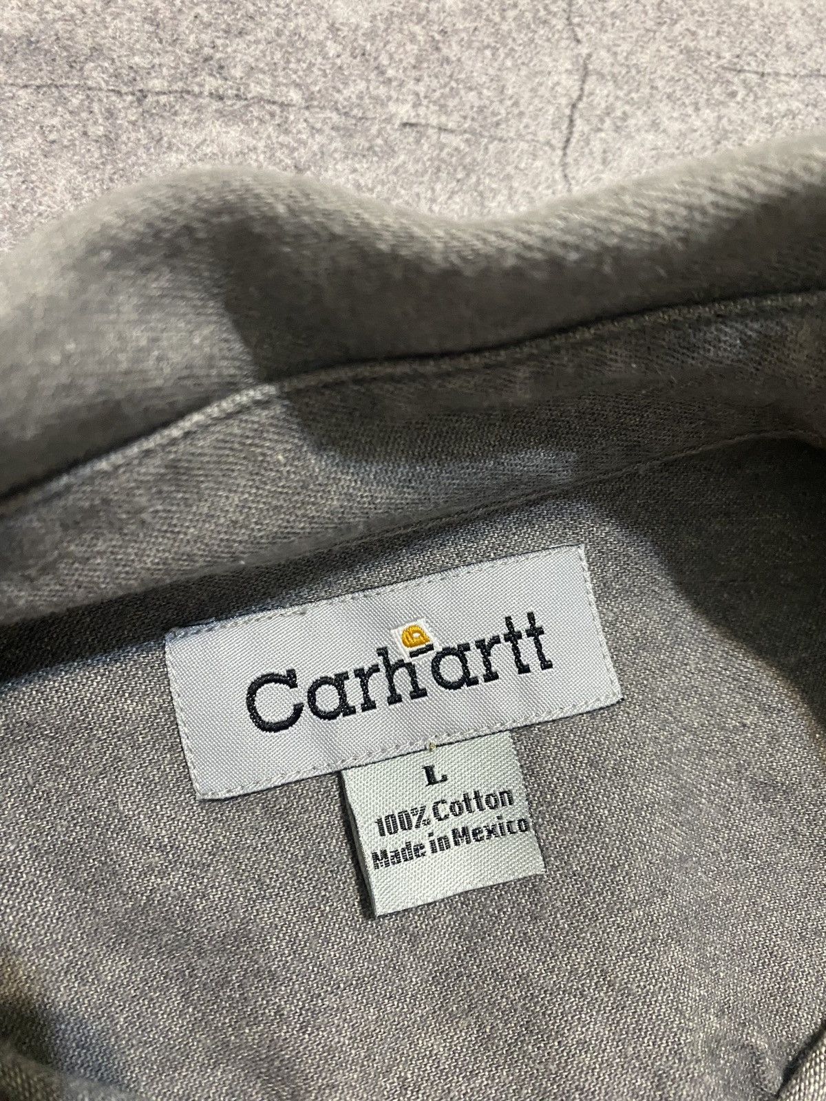 Carhartt × Vintage Vintage Carhartt Pocket Logo Long Sleeve Shirt Women’s L Size L / US 10 / IT 46 - 6 Thumbnail