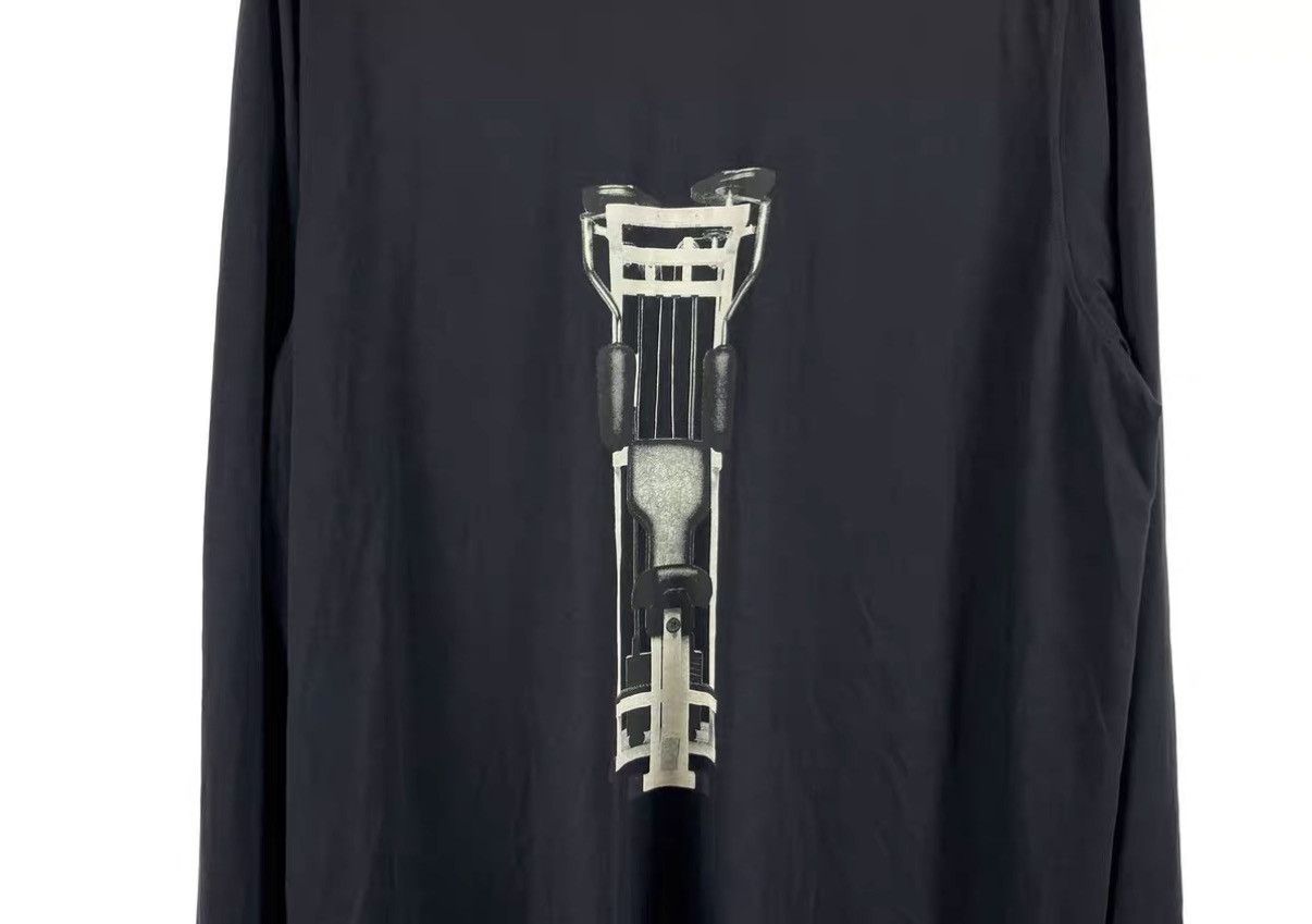 Rick Owens Rick Owens DRKSHDW Mock Neck Print Long Sleeve J31 Size US L / EU 52-54 / 3 - 5 Thumbnail