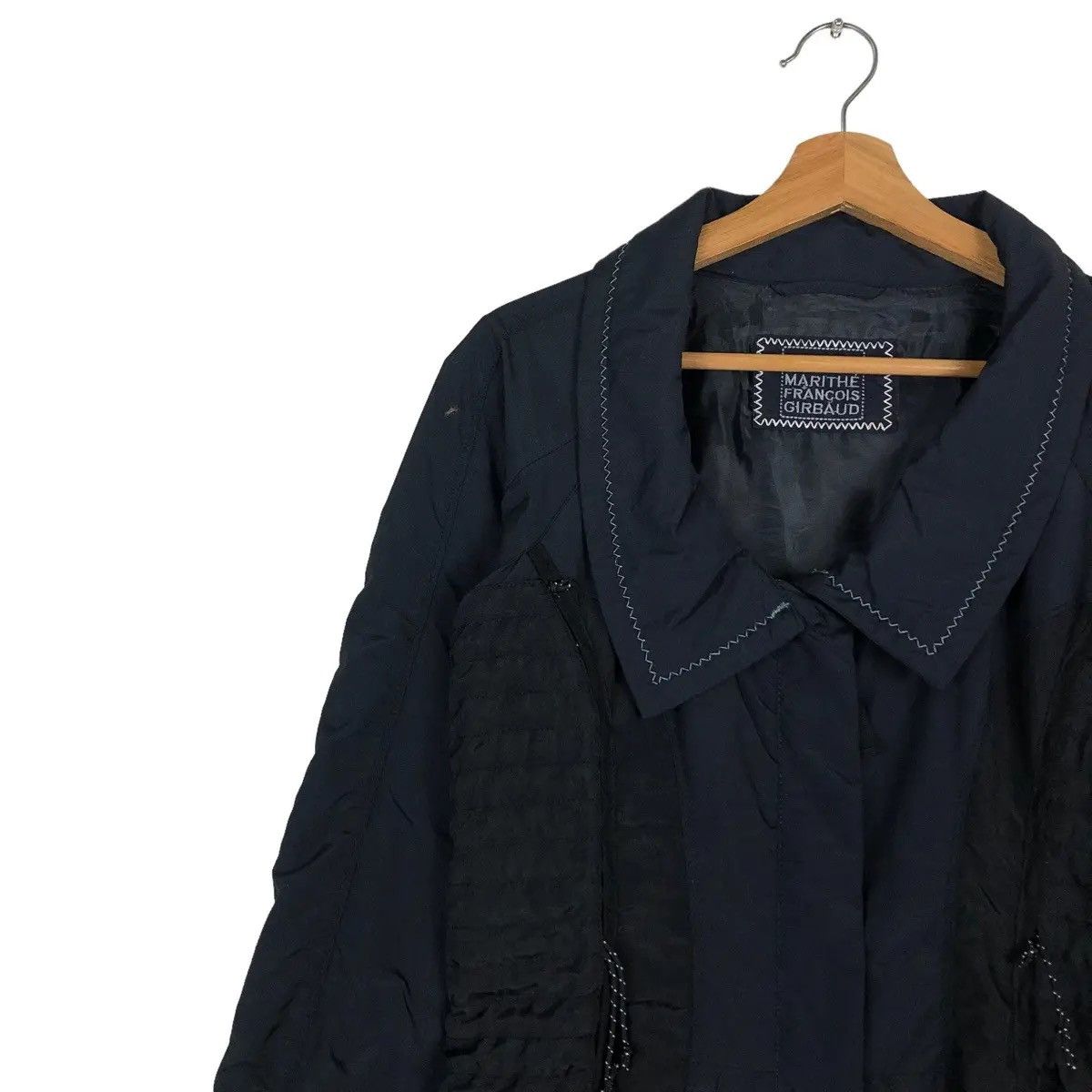 Marithe + Francois Girbaud 🔴MARITHE FRANCOIS GIRBAUD BONDAGE LUXURY JAPANESE Y2K JACKET Size M / US 6-8 / IT 42-44 - 5 Thumbnail