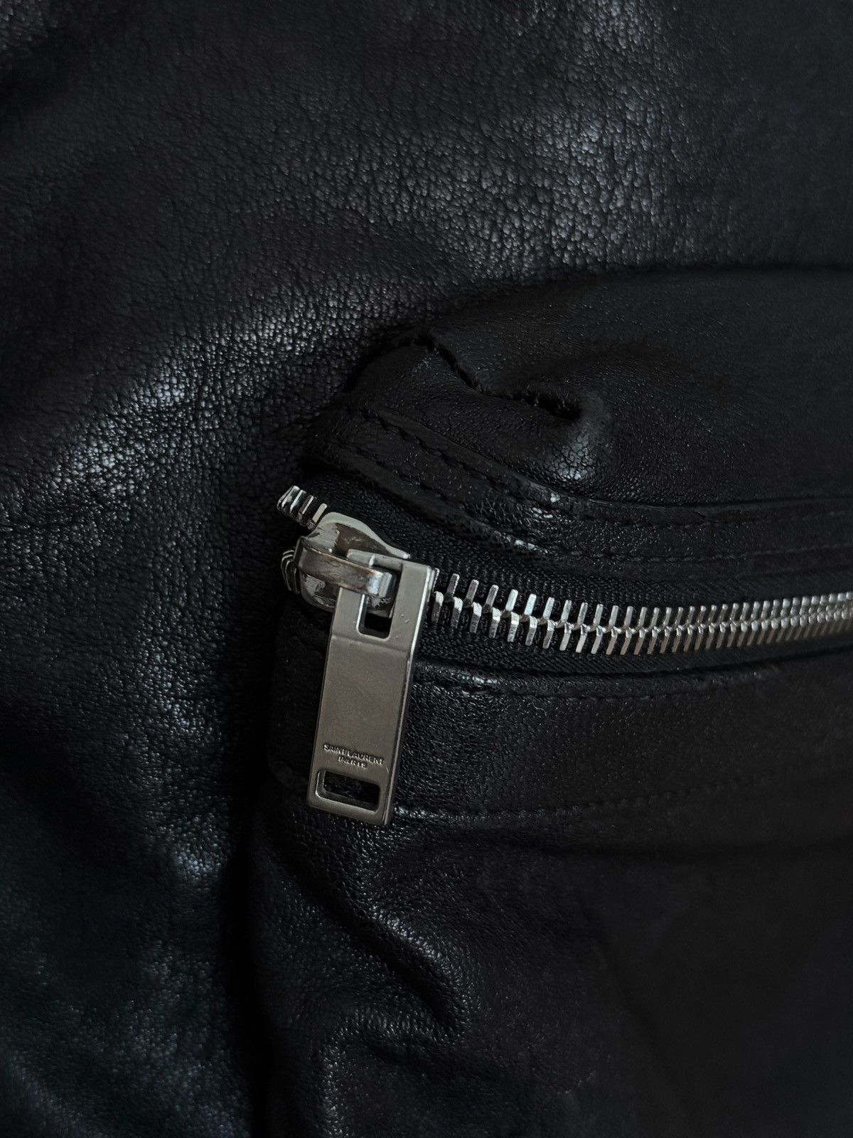 Saint Laurent Paris Hedi City Leather Bag Backpack Size ONE SIZE - 5 Thumbnail