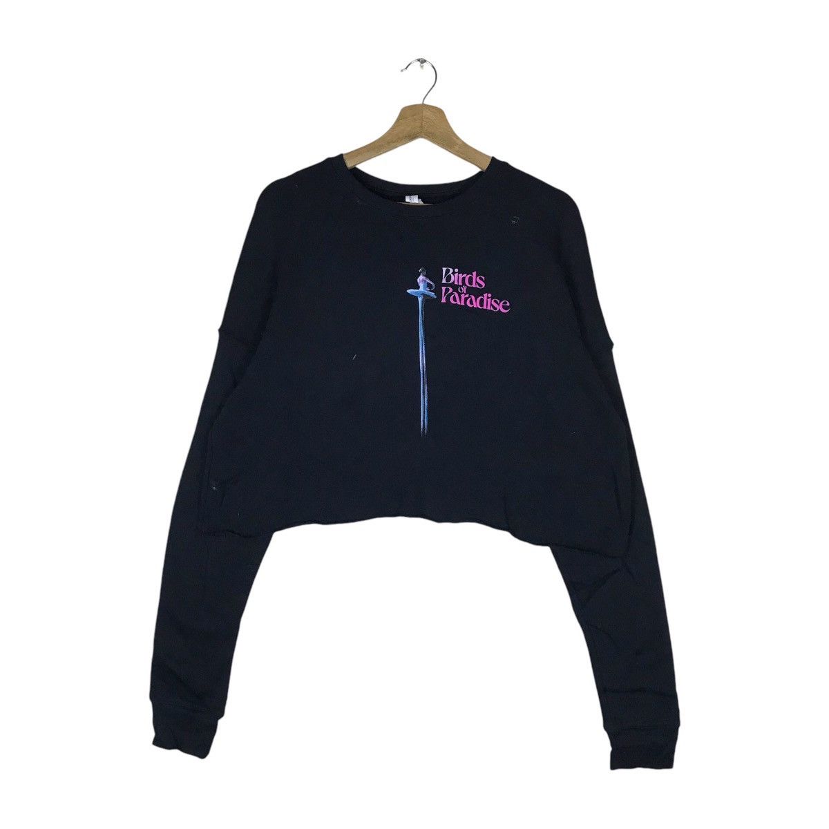 Vintage Vintage Bella + Canvas Birds of Paradise Pullover Jumper Size L / US 10 / IT 46 - 1 Thumbnail