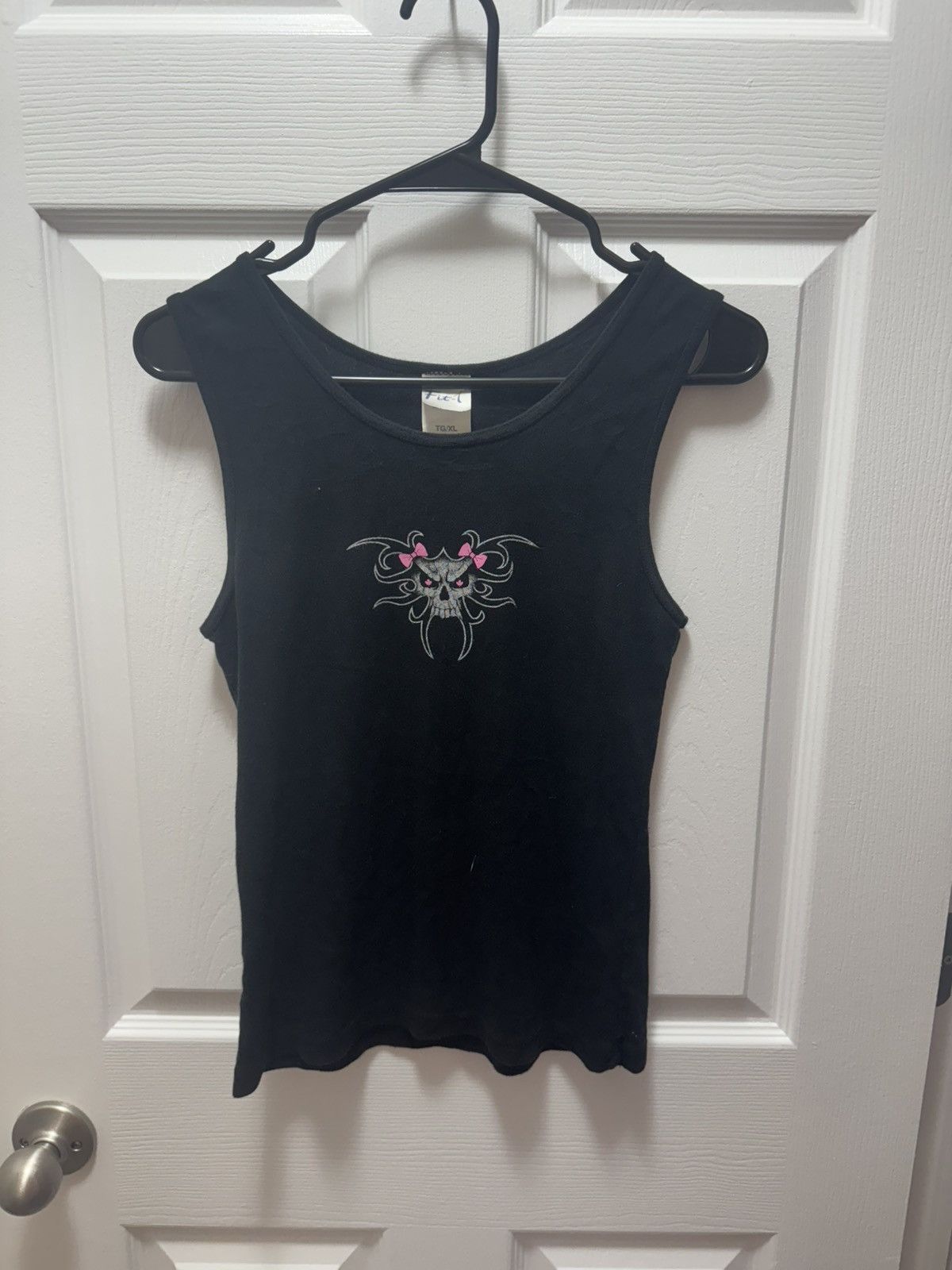 Harley Davidson Fit-T Passed by a Girl Biker Tank Top Black Pink Skull Size US L / EU 52-54 / 3 - 2 Thumbnail