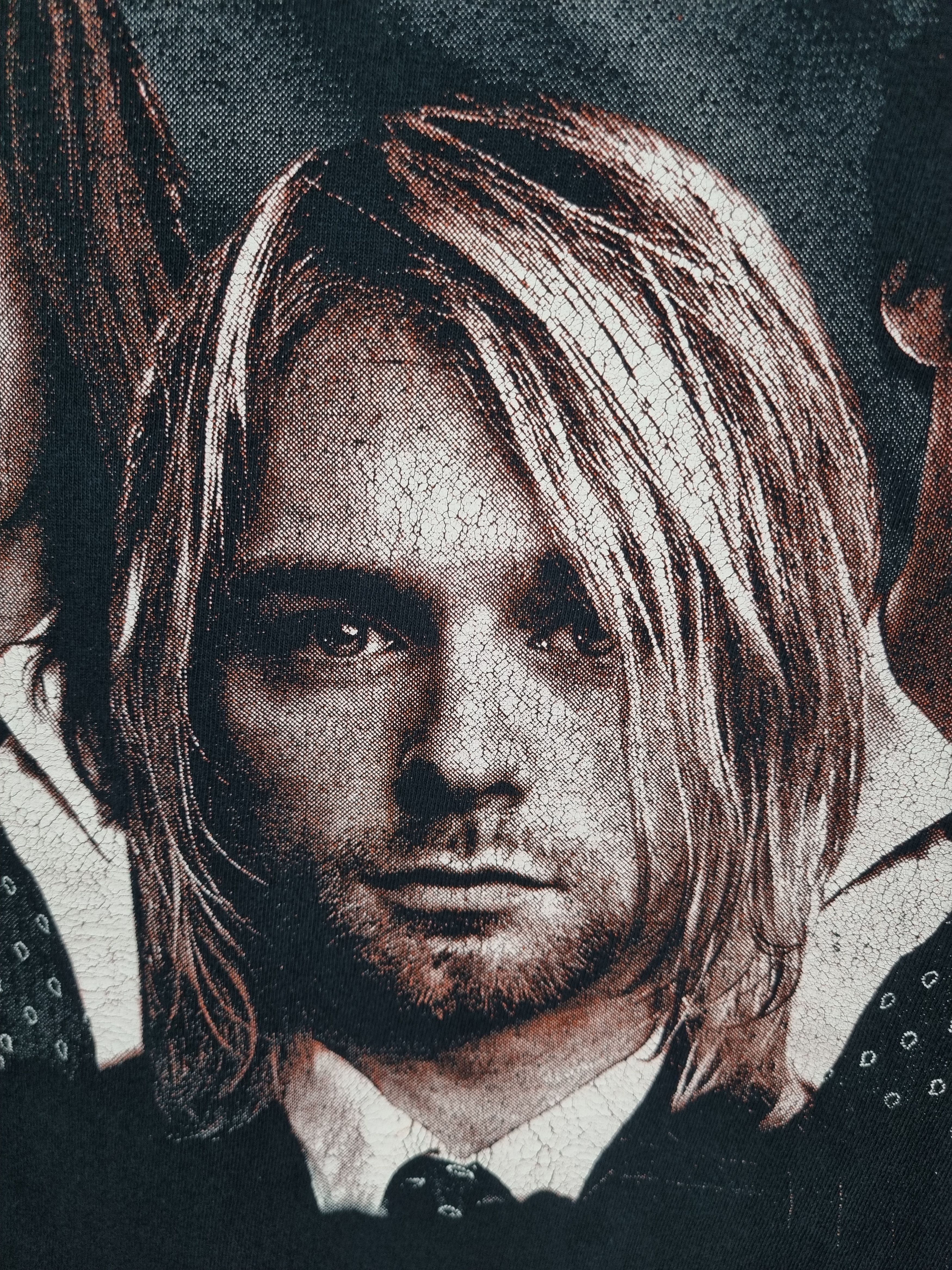 Band Tees × Nirvana NIRVANA BUDDDHIST BEATITUDE PORTRET KURT COBAIN BAND TEE Size US XL / EU 56 / 4 - 5 Thumbnail