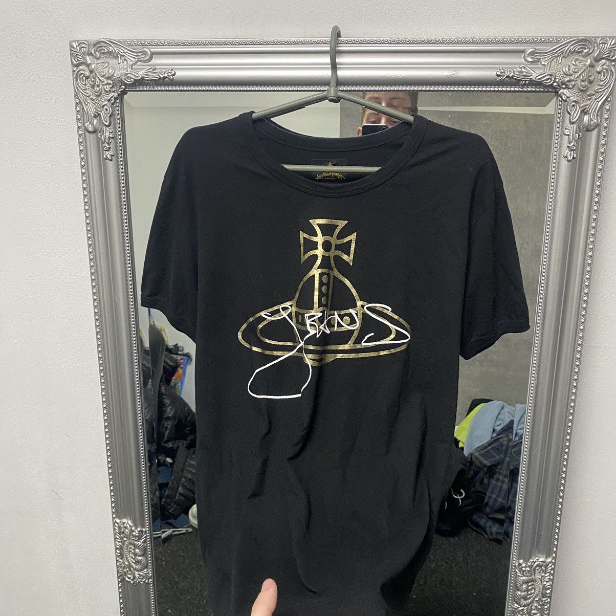 Vivienne Westwood VIVIENNE WESTWOOD T-SHIRT BIG LOGO Size US L / EU 52-54 / 3 - 3 Thumbnail