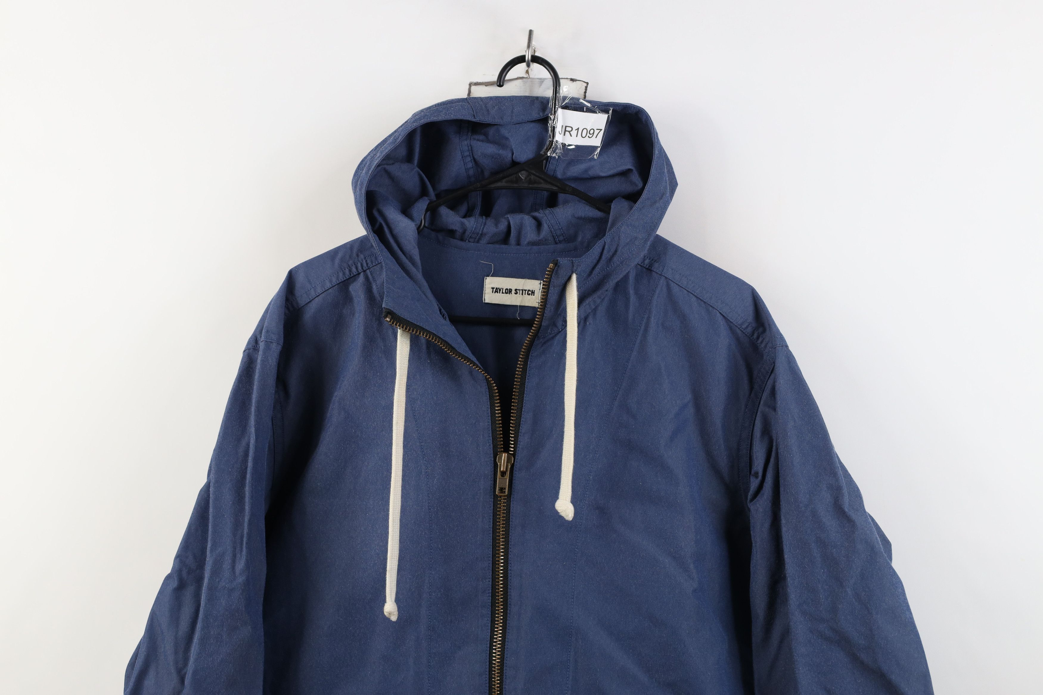 Taylor Stitch Taylor Stitch Canvas Full Zip Hooded Parka Jacket Blue USA Size US XXL / EU 58 / 5 - 2 Thumbnail