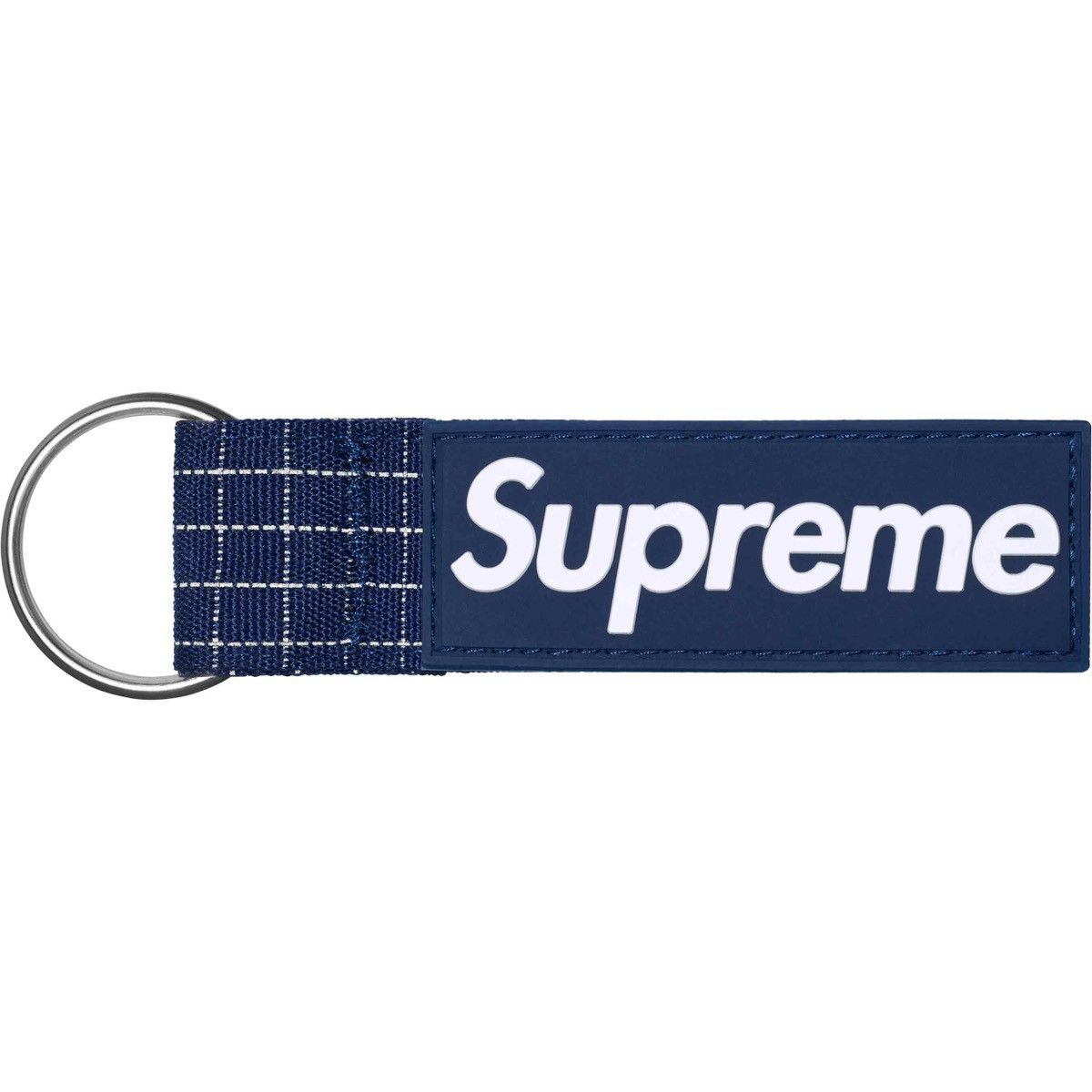 Supreme Supreme Ripstop Keychain Navy SS24 Size ONE SIZE - 2 Thumbnail