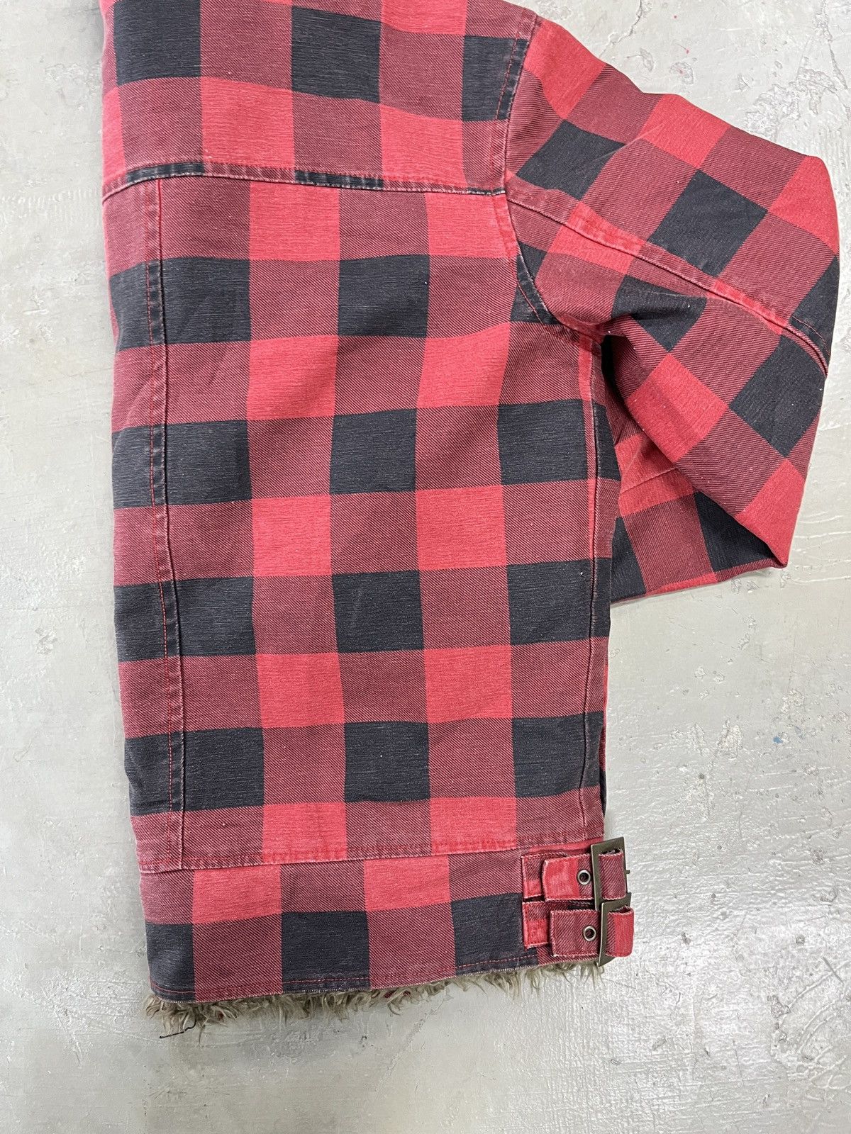 Greg Lauren VINTAGE WOOLRICH B-3 SAINT LAURENT INSPIRED TARTAN JACKET Size US M / EU 48-50 / 2 - 13 Thumbnail