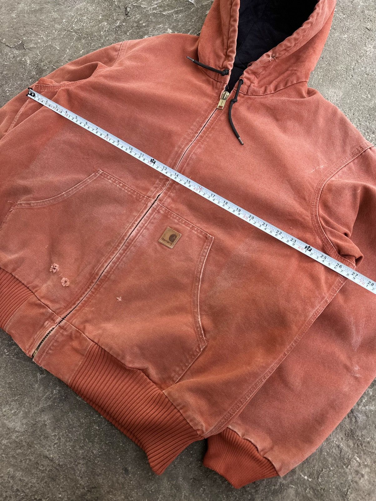 Carhartt Rare!!! Vintage 00s Carhartt J130 RDO Hooded Jacket Size US L / EU 52-54 / 3 - 5 Thumbnail