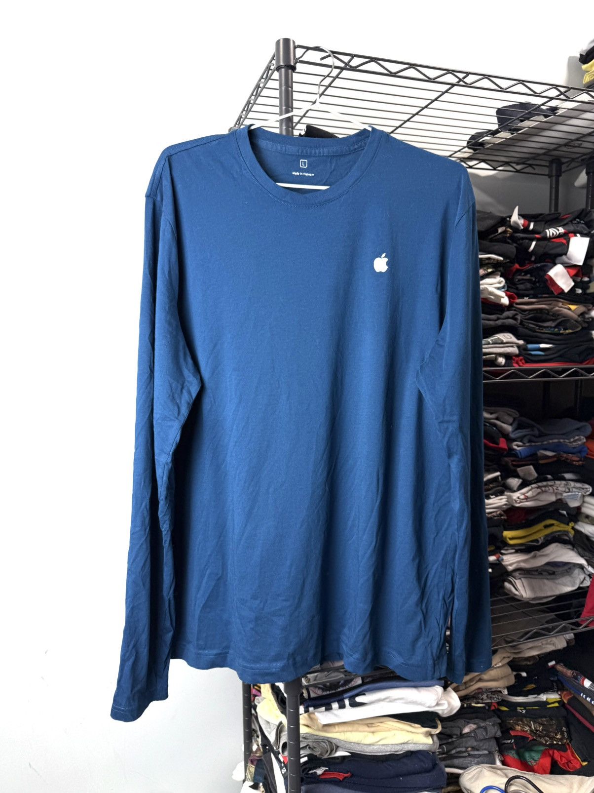 Apple Apple Longsleeve Steve Jobs Iphone Windows Linox Size US L / EU 52-54 / 3 - 1 Thumbnail