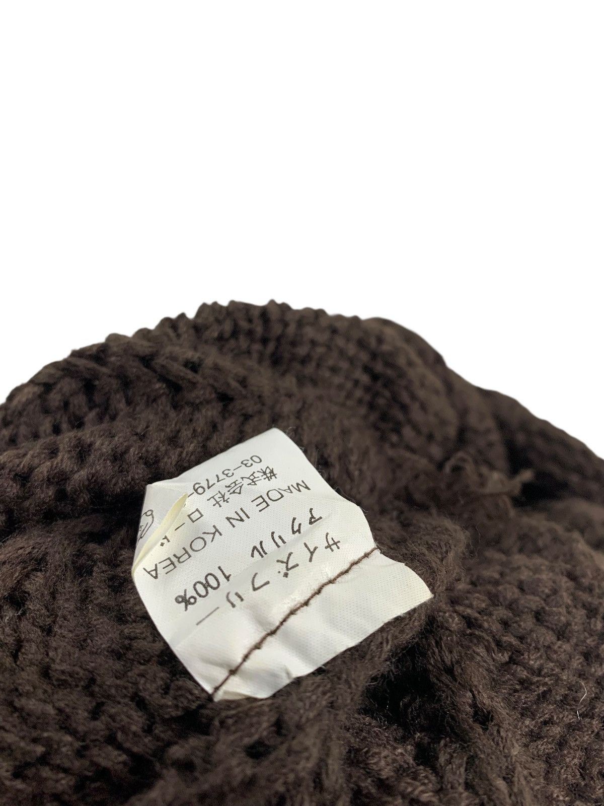 Kapital Crochet knitted big beanie hats rare Size ONE SIZE - 4 Thumbnail