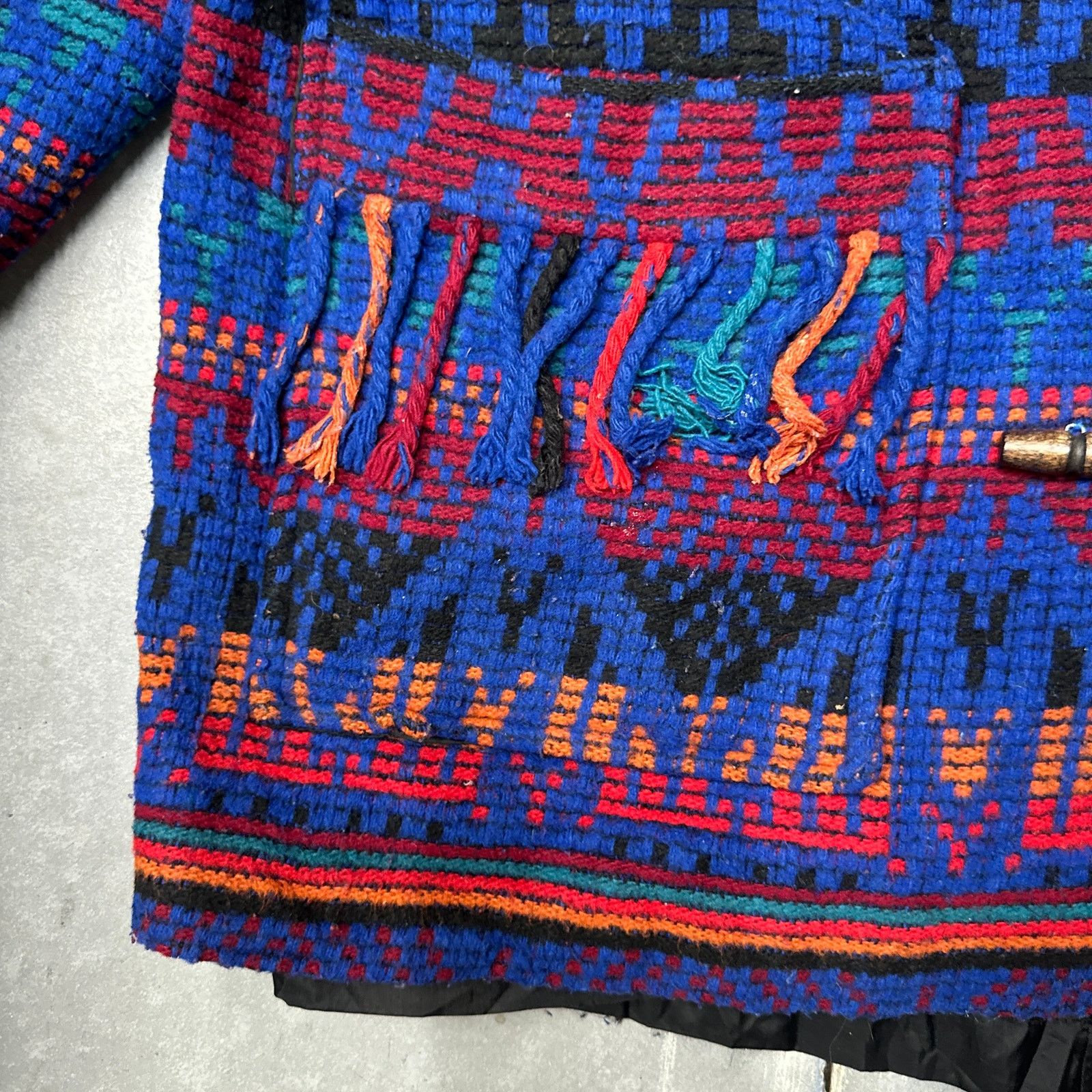 Other Vintage Concept Southwestern Blanket Coat Sweater Womens M Size M / US 6-8 / IT 42-44 - 7 Thumbnail