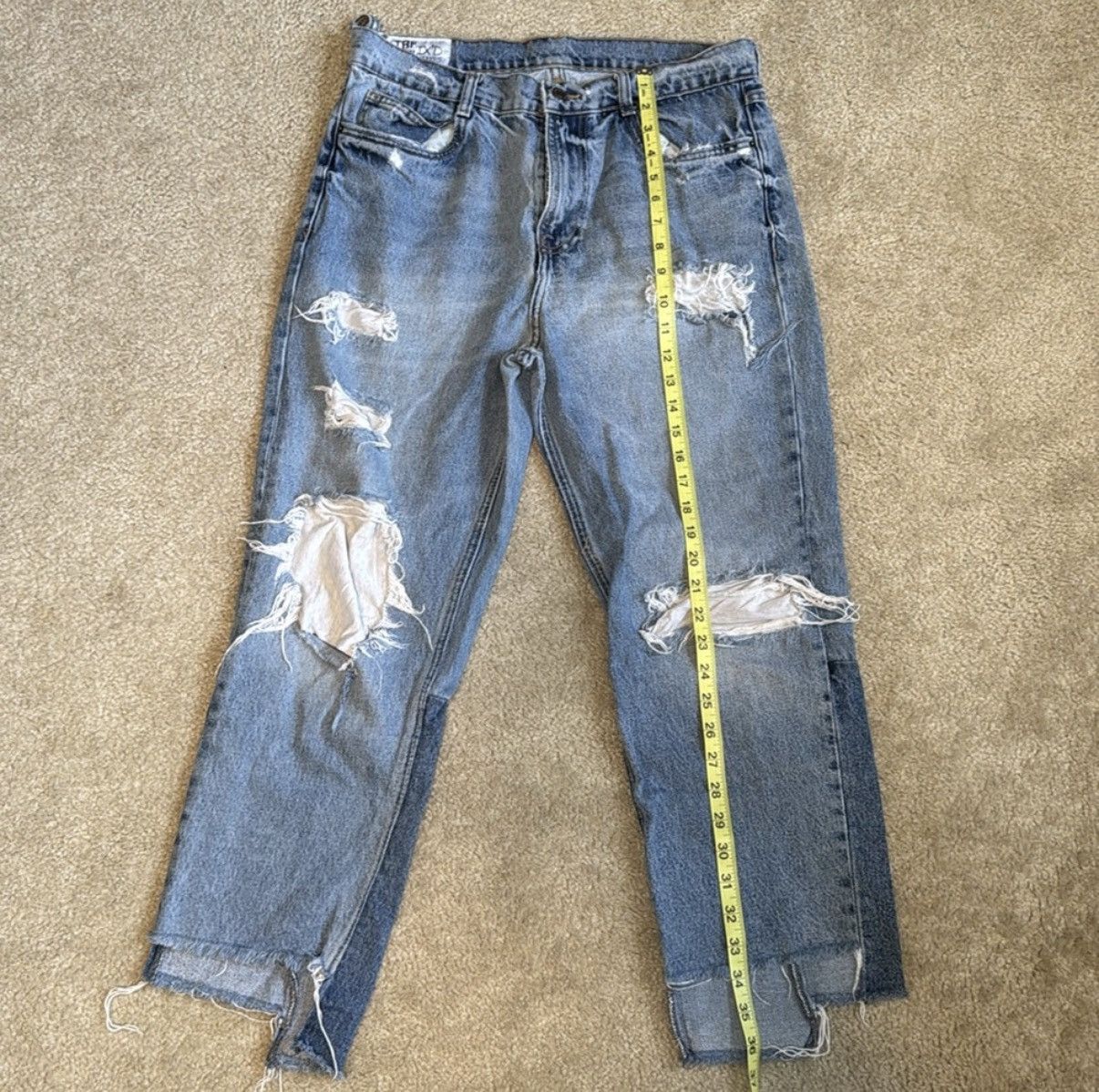 Zara Zara Women’s TRF Denim Size 8 Size 30" / US 8 / IT 44 - 3 Thumbnail