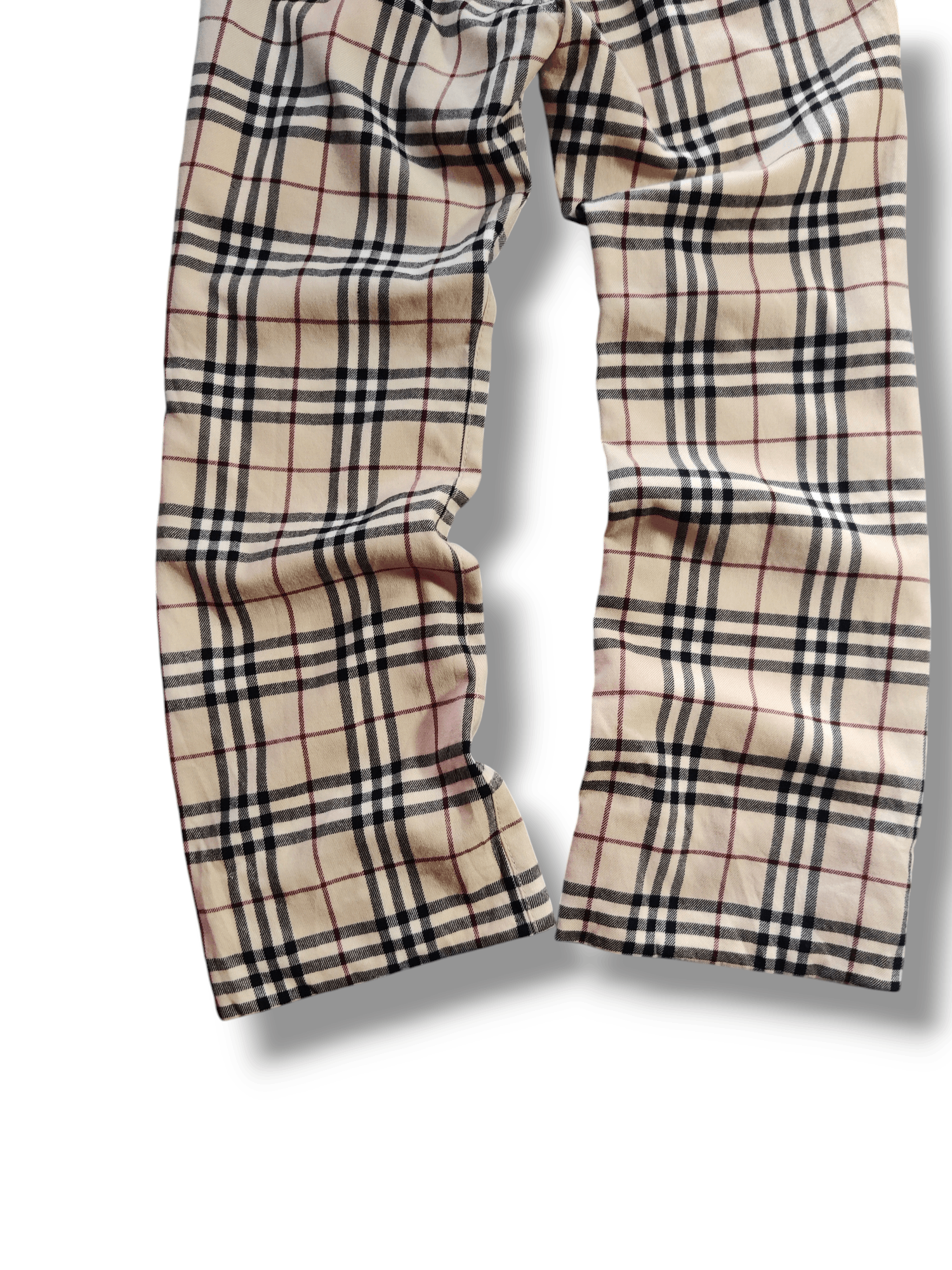 Other Vintage Distressed Burberry London Nova Check Wool Pants Size 28" / US 6 / IT 42 - 6 Thumbnail