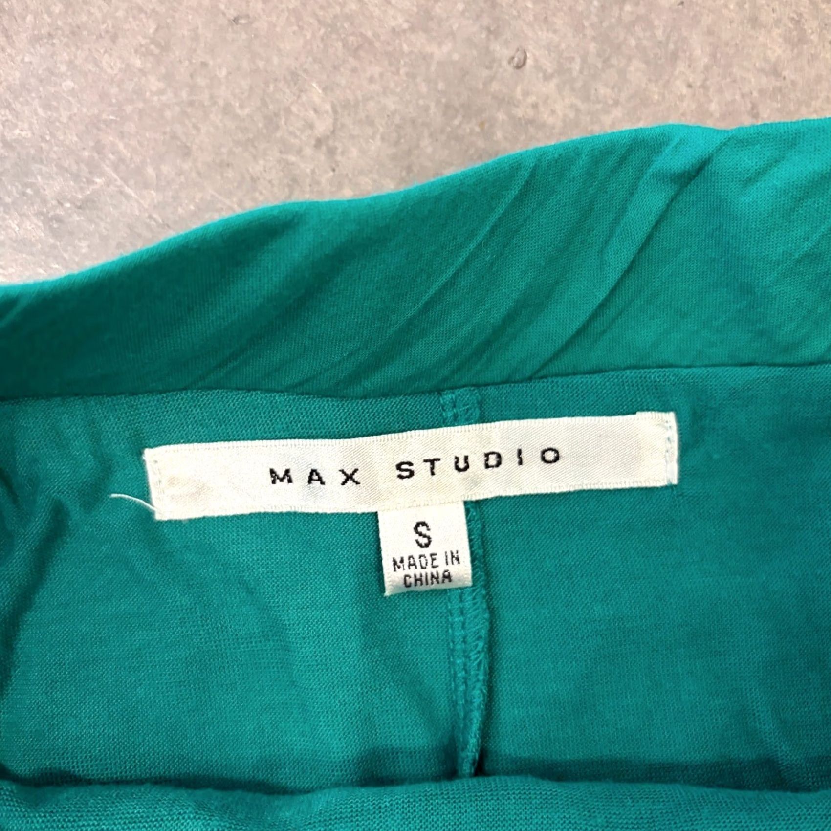 Vintage VINTAGE Y2K Green Max Studio Embellished Abstract Mini Sweat Skirt Small Skort Woman S XS Green Womens Size 28" / US 6 / IT 42 - 3 Thumbnail