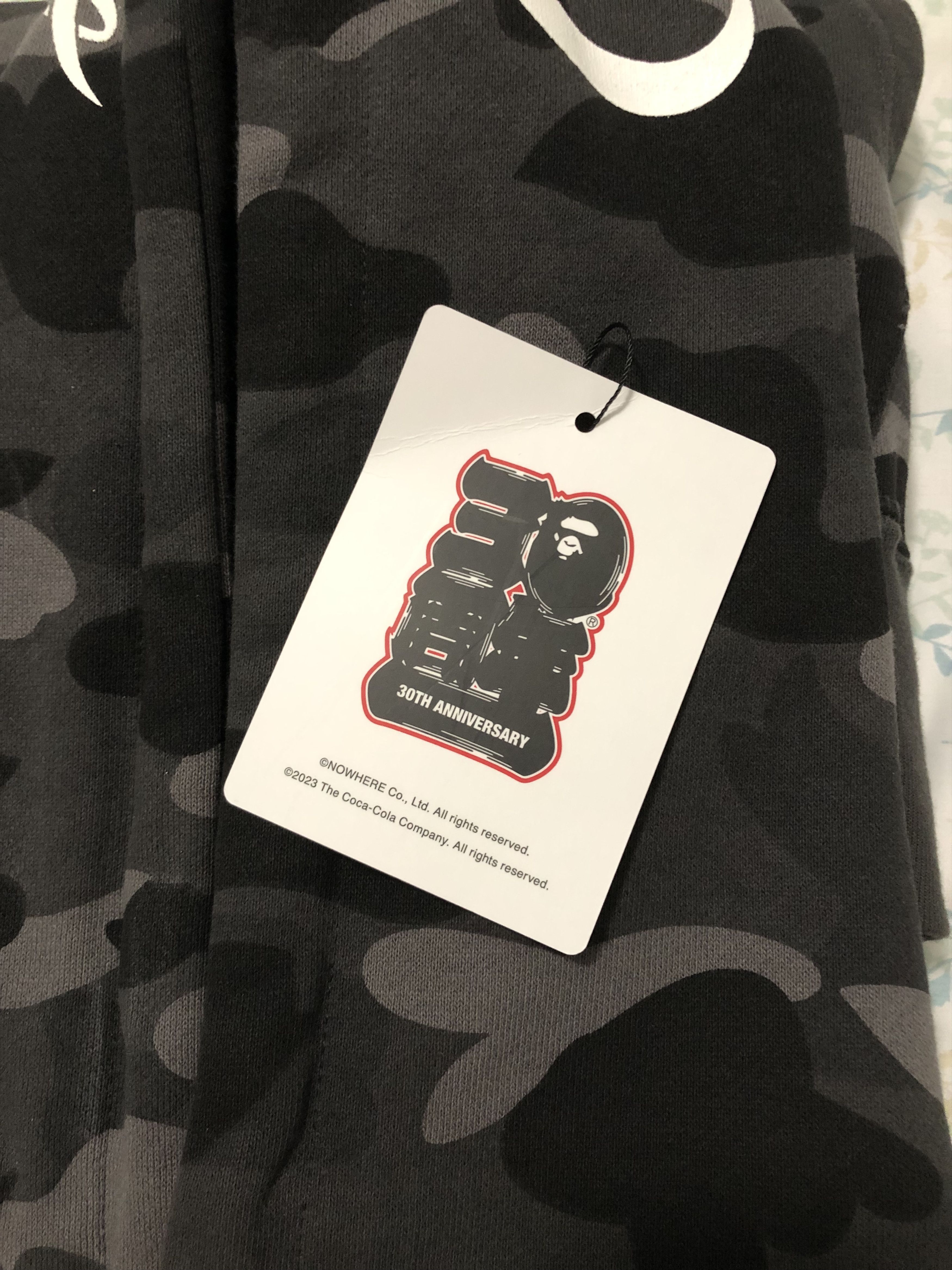 Bape × Coca Cola Bape X Coca Cola Color Camo Black Pullover Hoodie - Medium Size US M / EU 48-50 / 2 - 15 Thumbnail