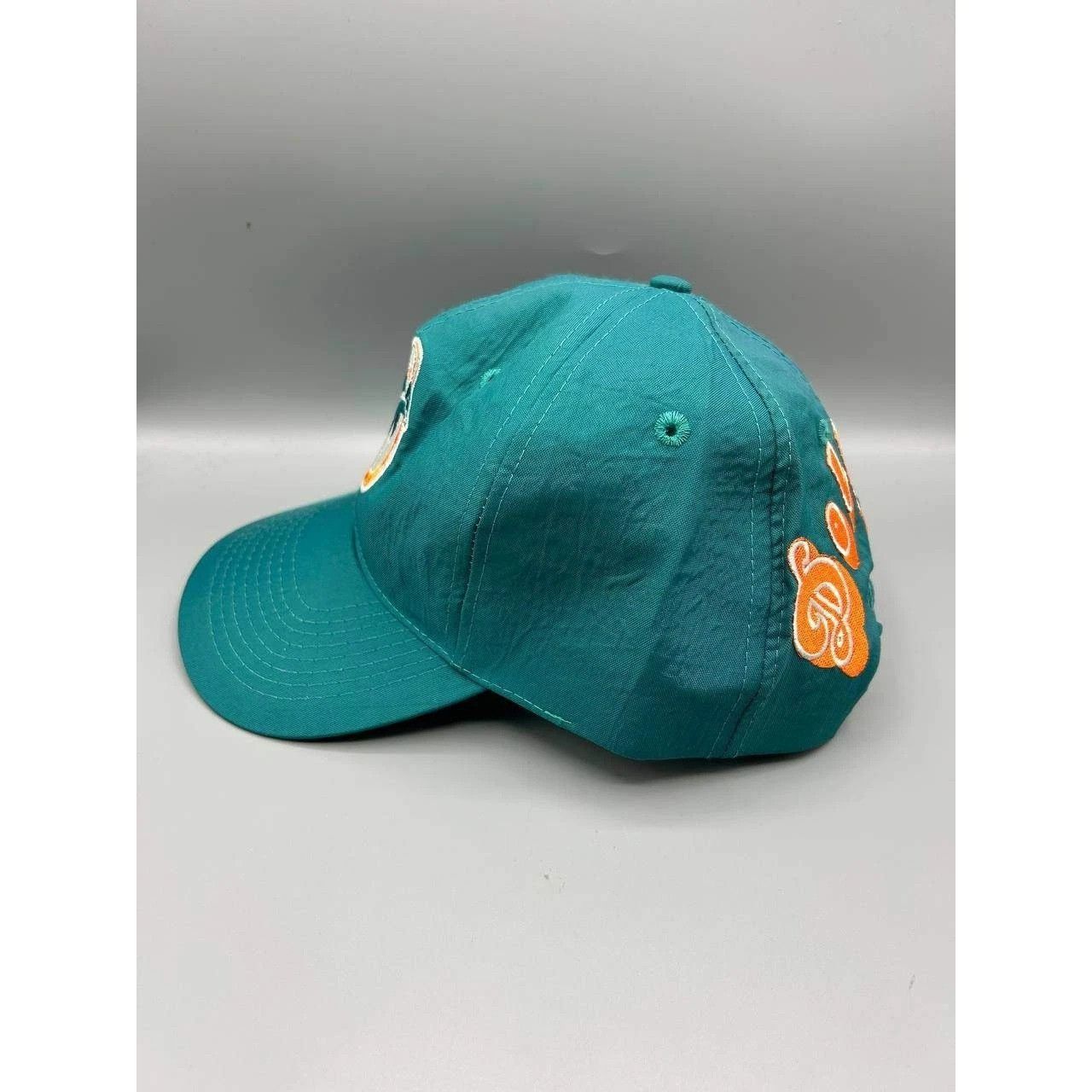 Apex One Vintage Miami Dolphins Hat Men Blue NFL Snap Back Cap Size ONE SIZE - 3 Thumbnail